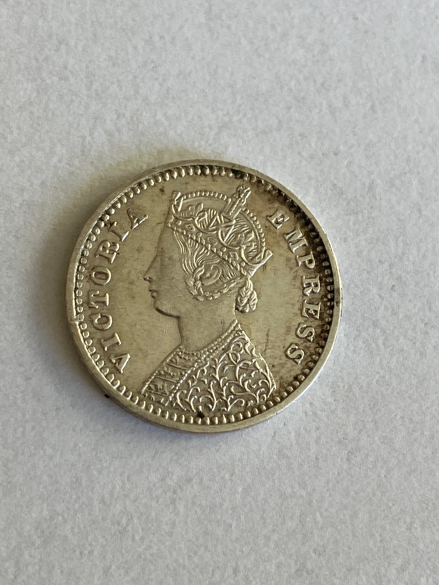 Two Annas India 1886