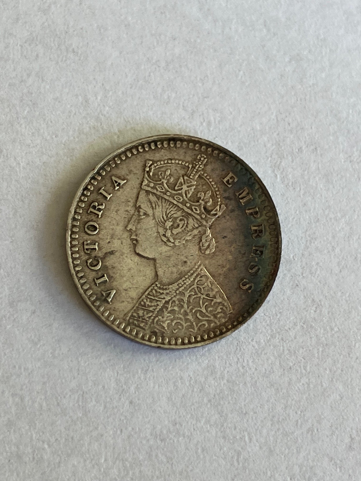 Two Annas India 1897