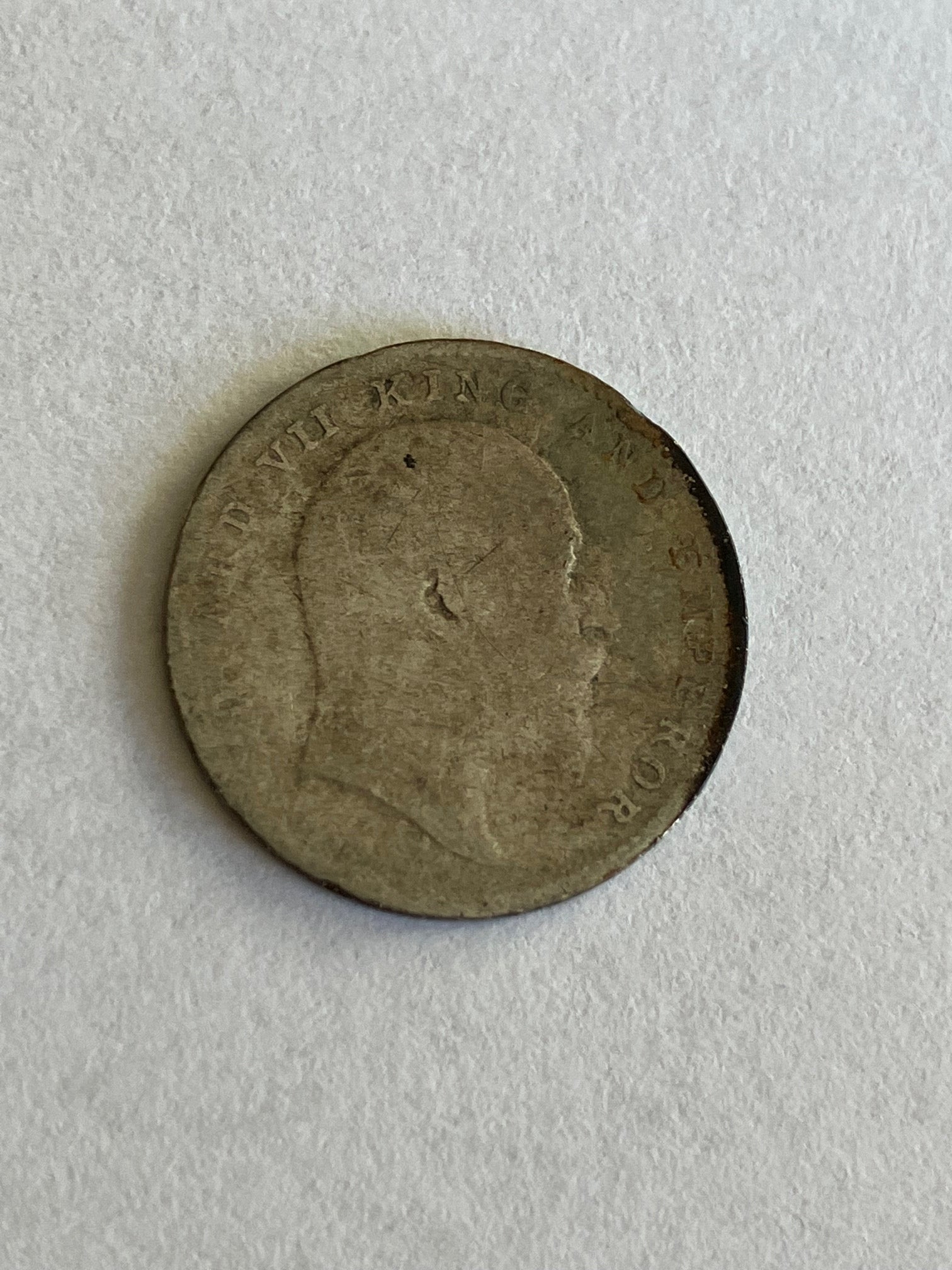 Two Annas India 1906