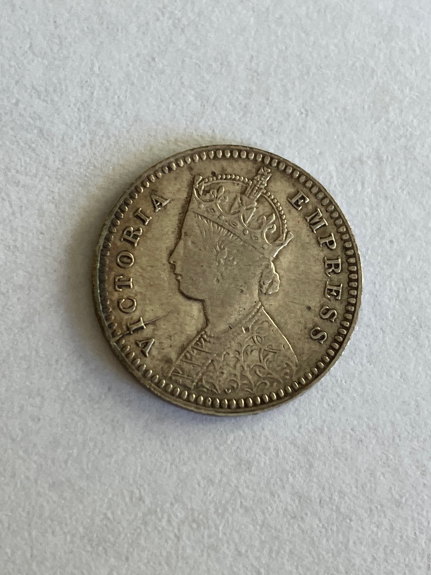 Two Annas India 1890