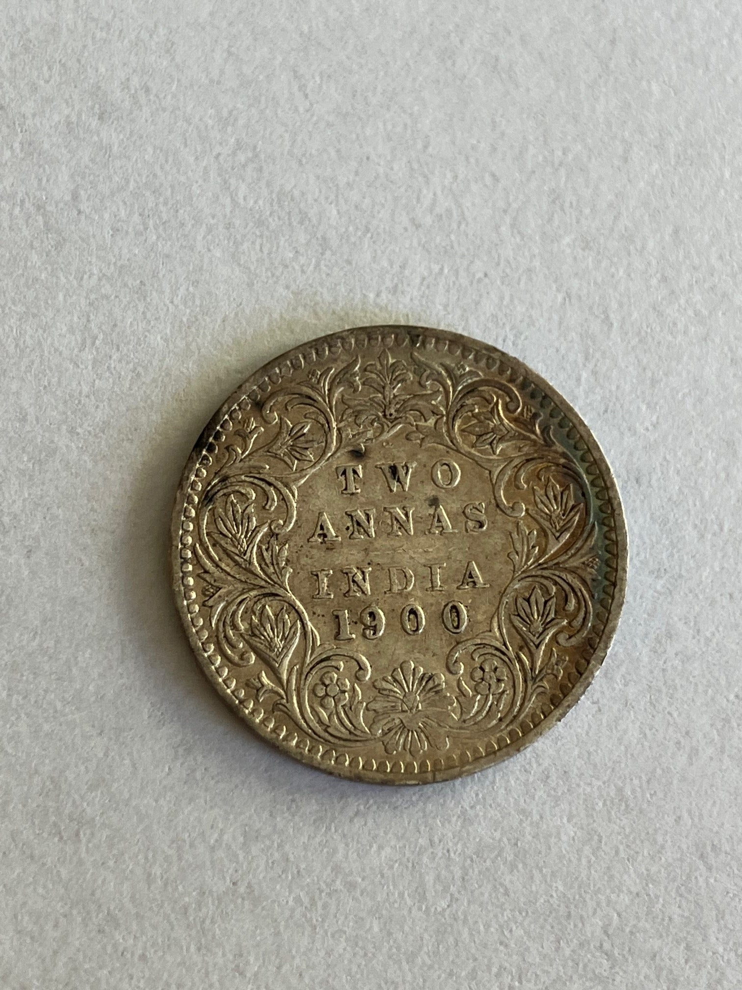 Two Annas India 1900