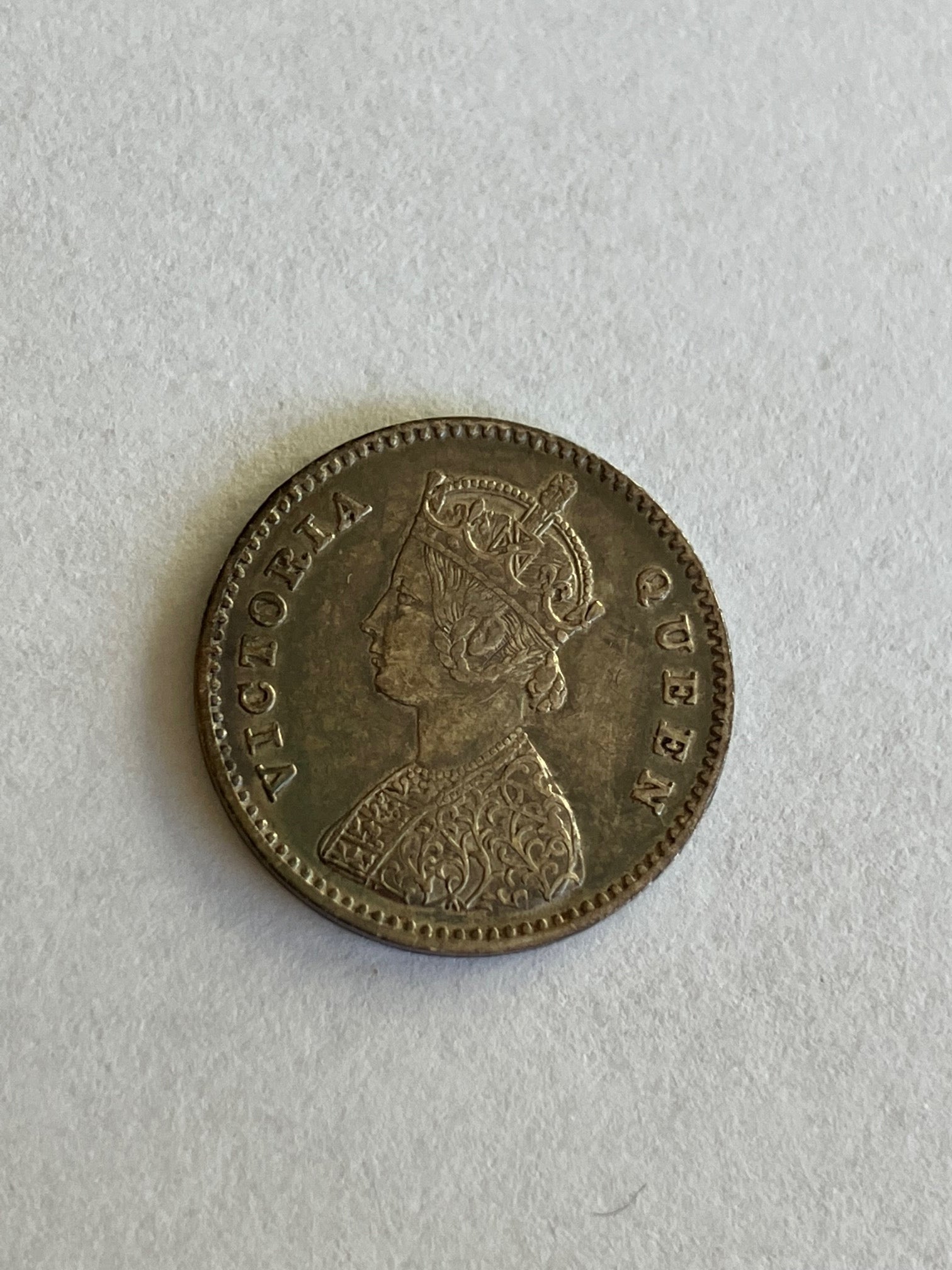 Two Annas India 1862