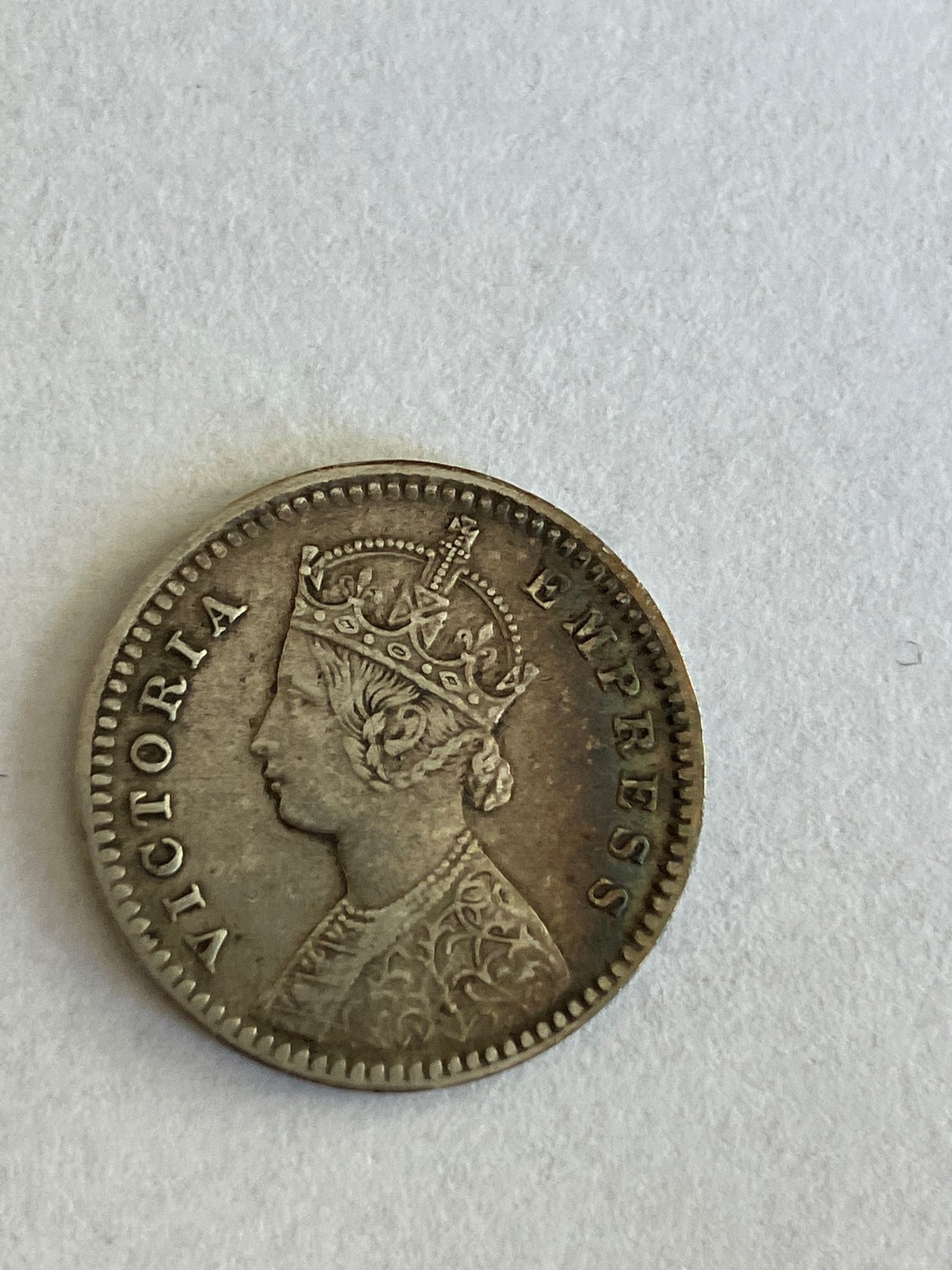 Two Annas India 1887
