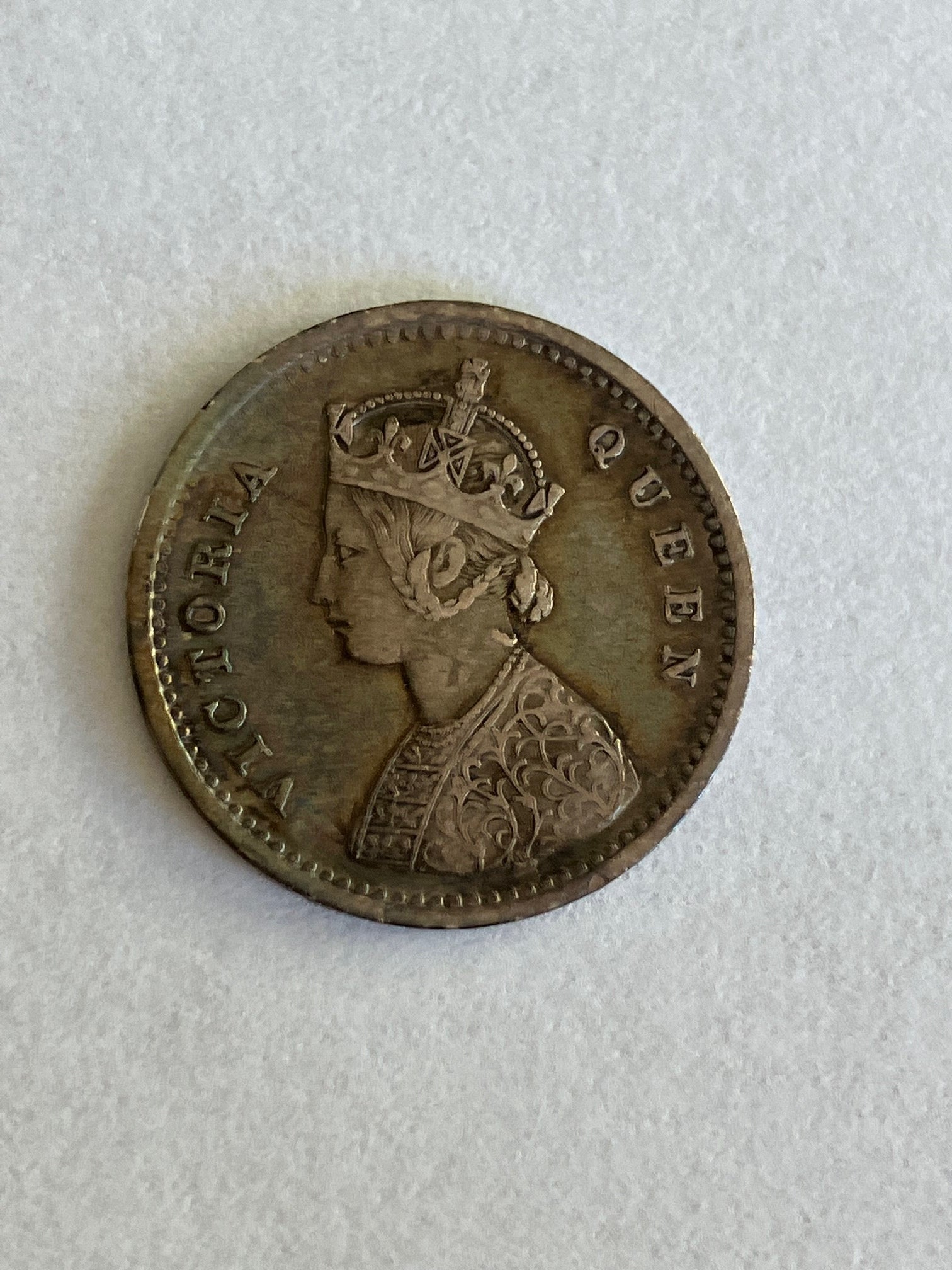 Two Annas India 1862