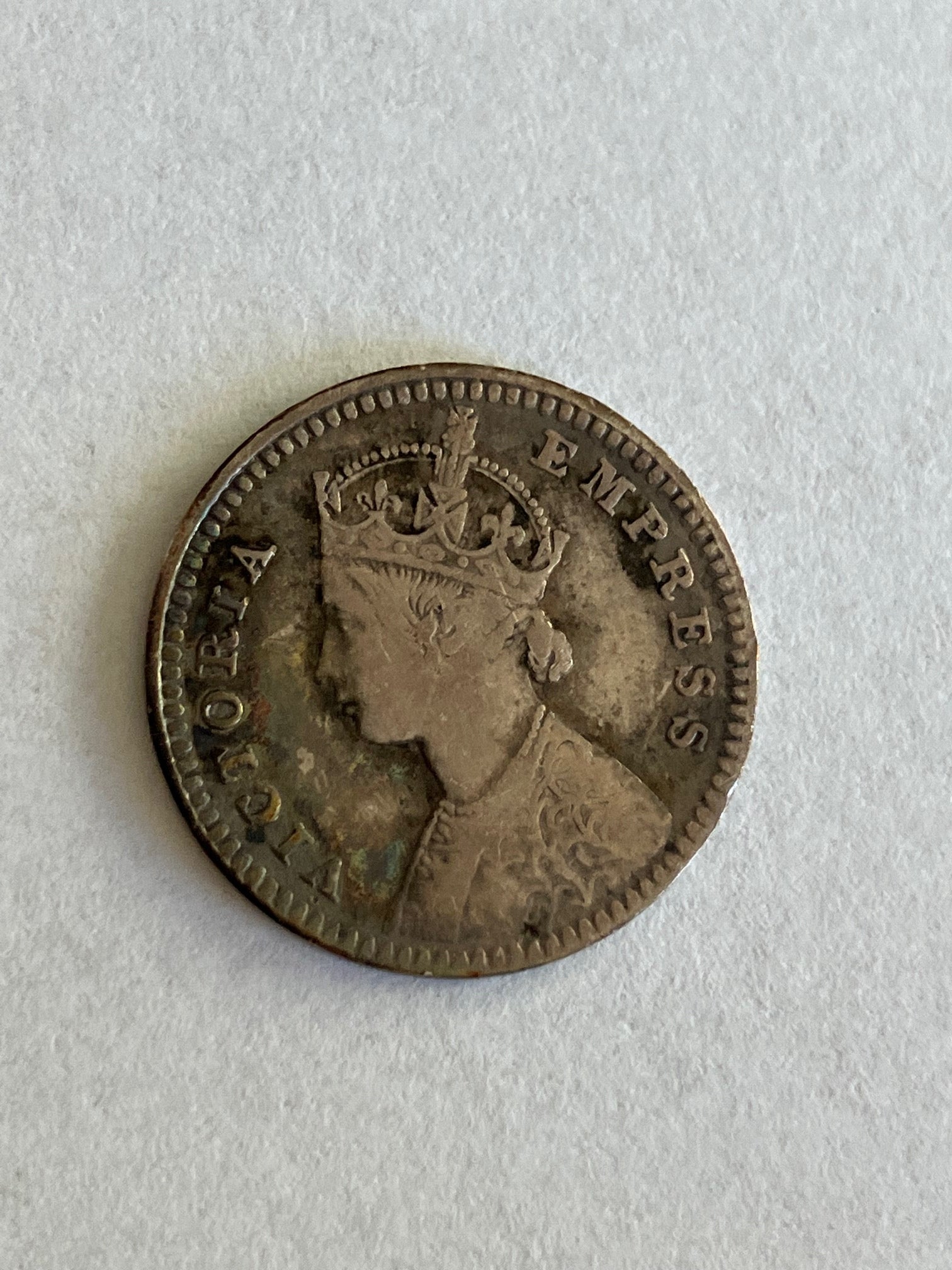 Two Annas India 1879