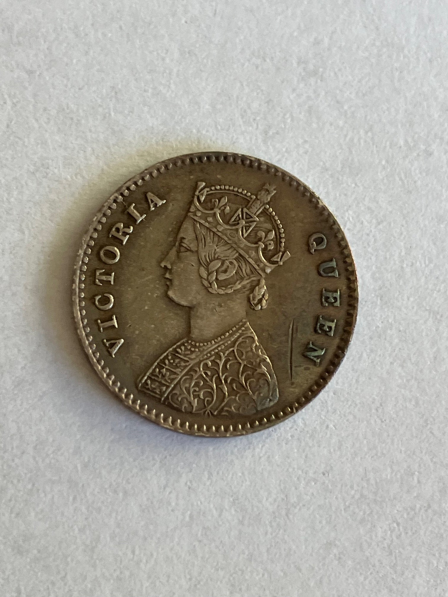 Two Annas India 1875