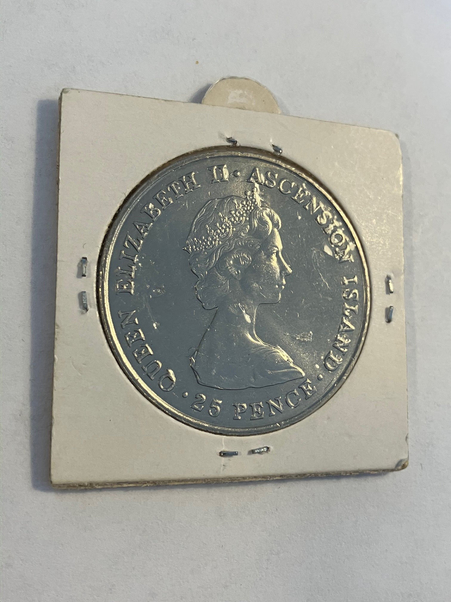 25 Pence Ascension Island 1981