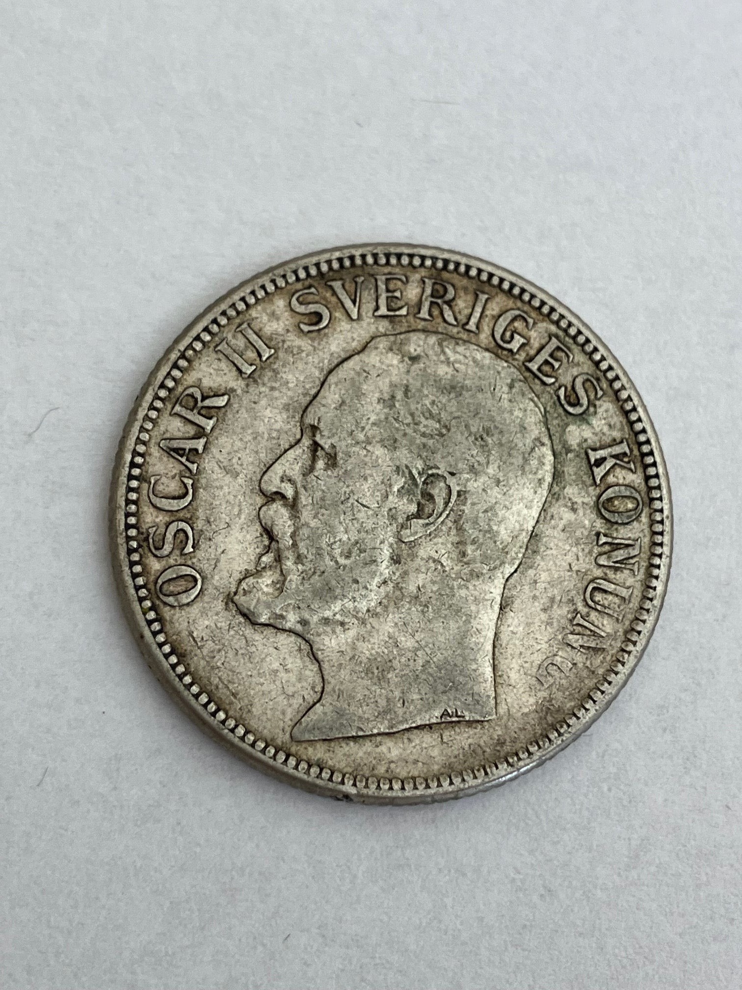 2 Kronor 1907 Sweden