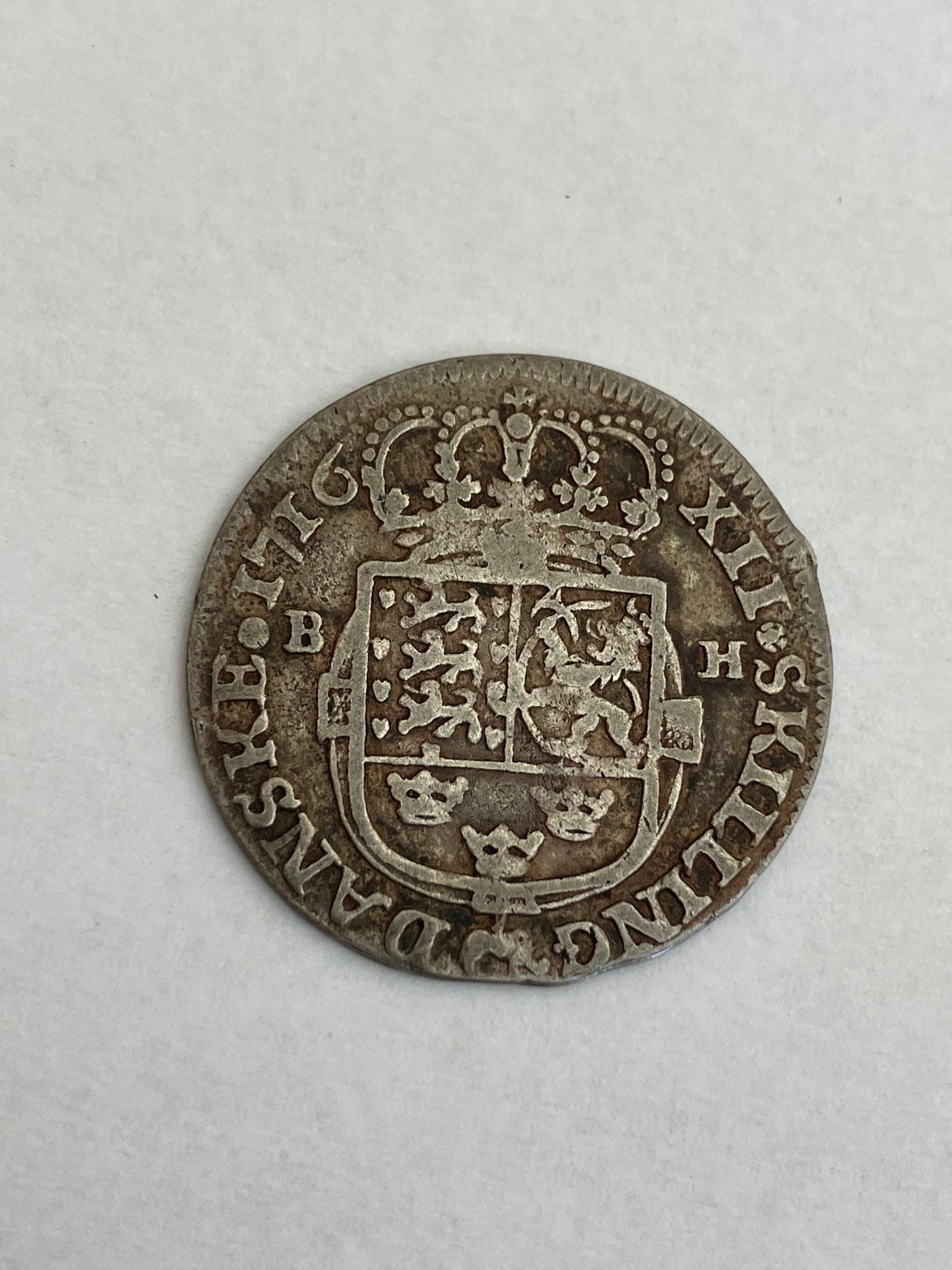 12 Skilling 1716 Rendsborg