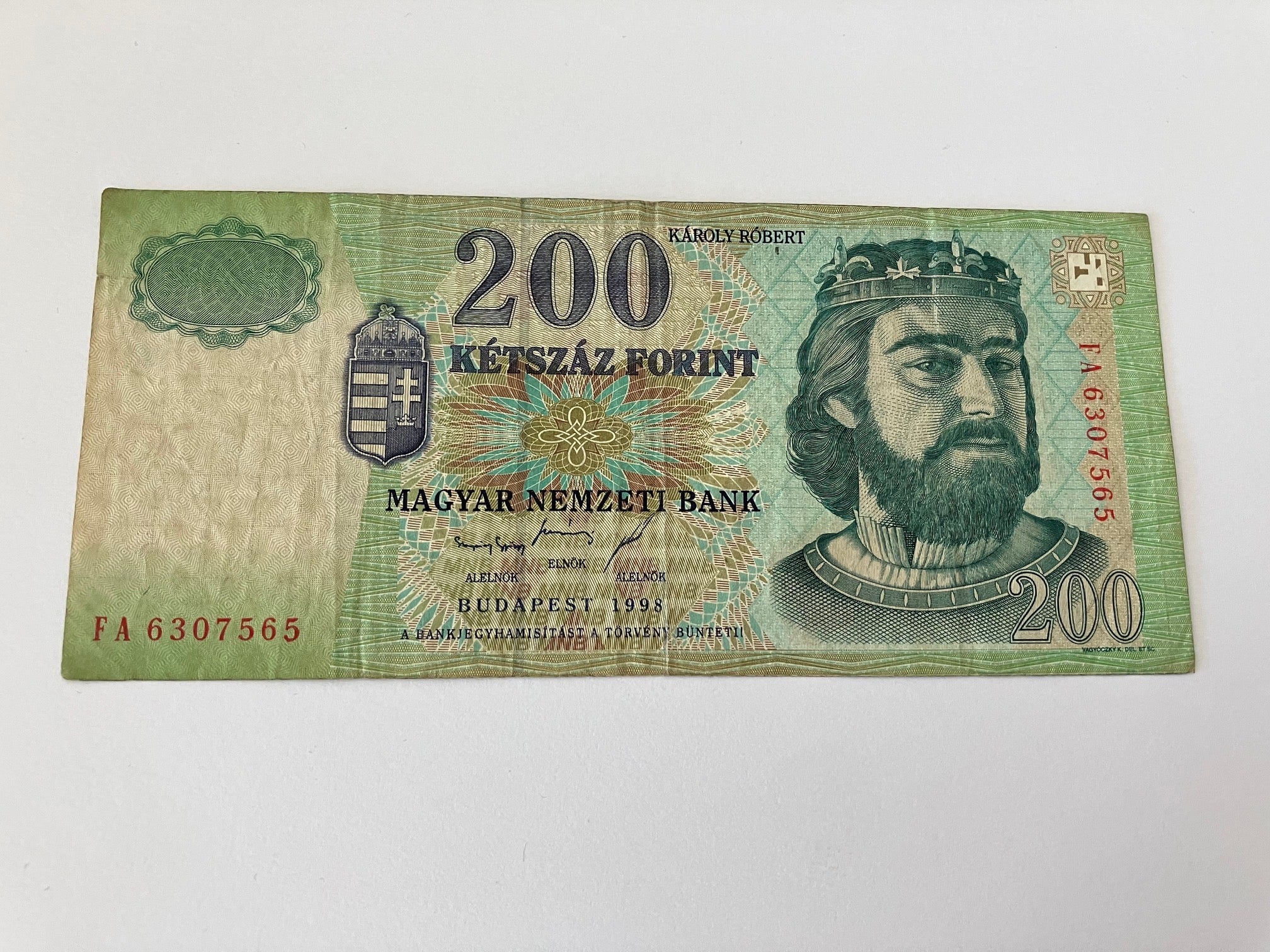 200 Forint 1998 Hungary