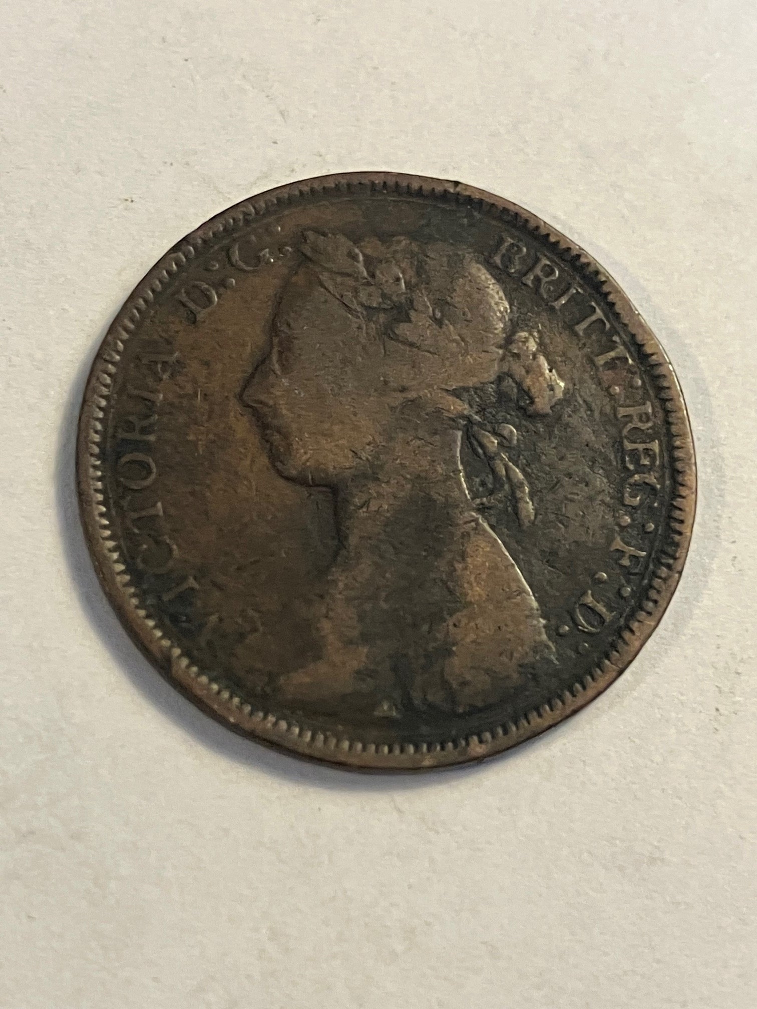 Half Penny 1883 England