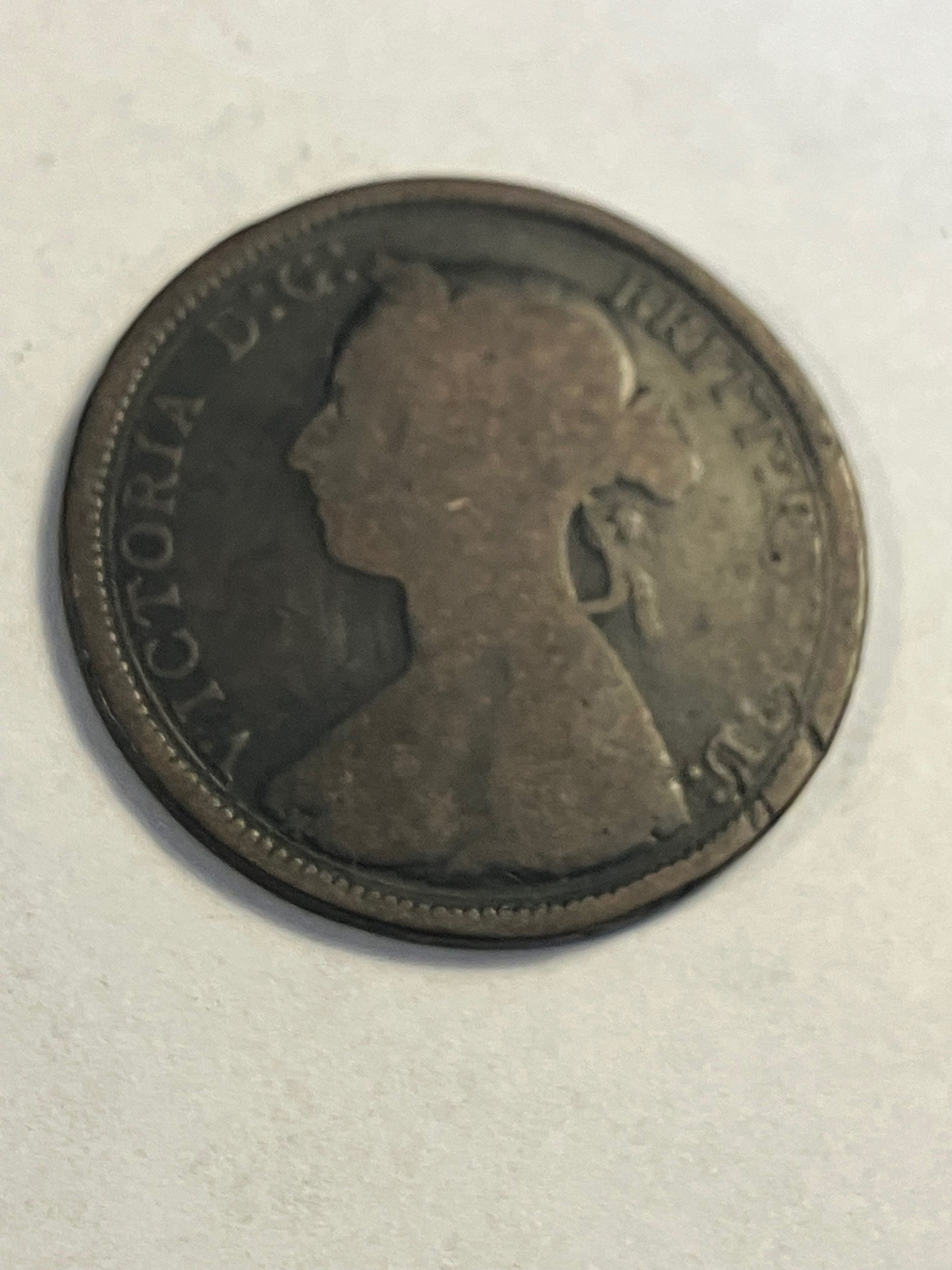 Half Penny 1891 England
