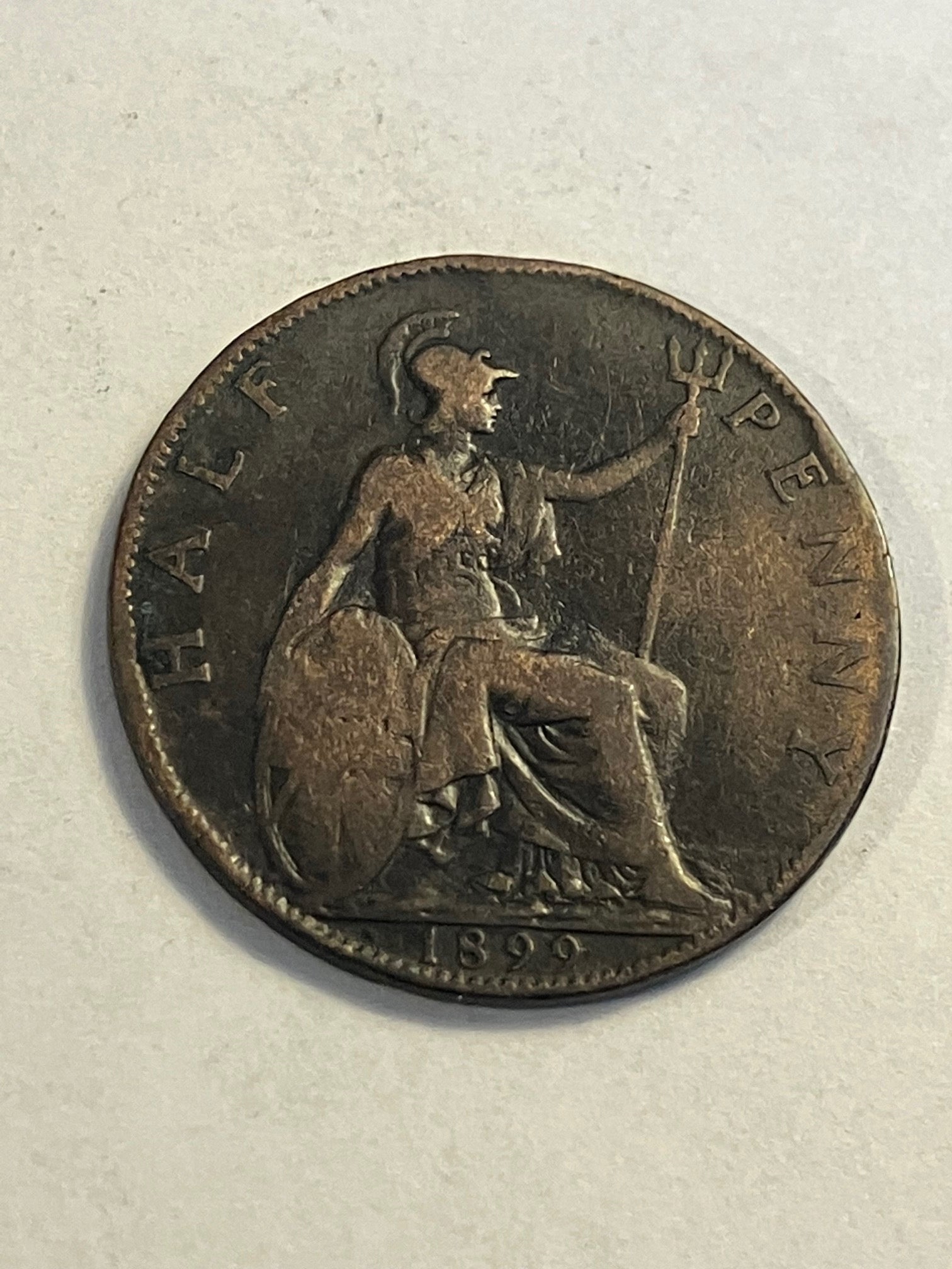Half Penny 1899 England