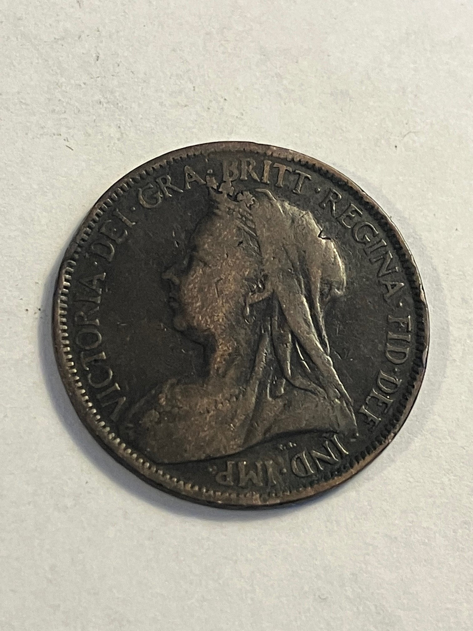 Half Penny 1899 England