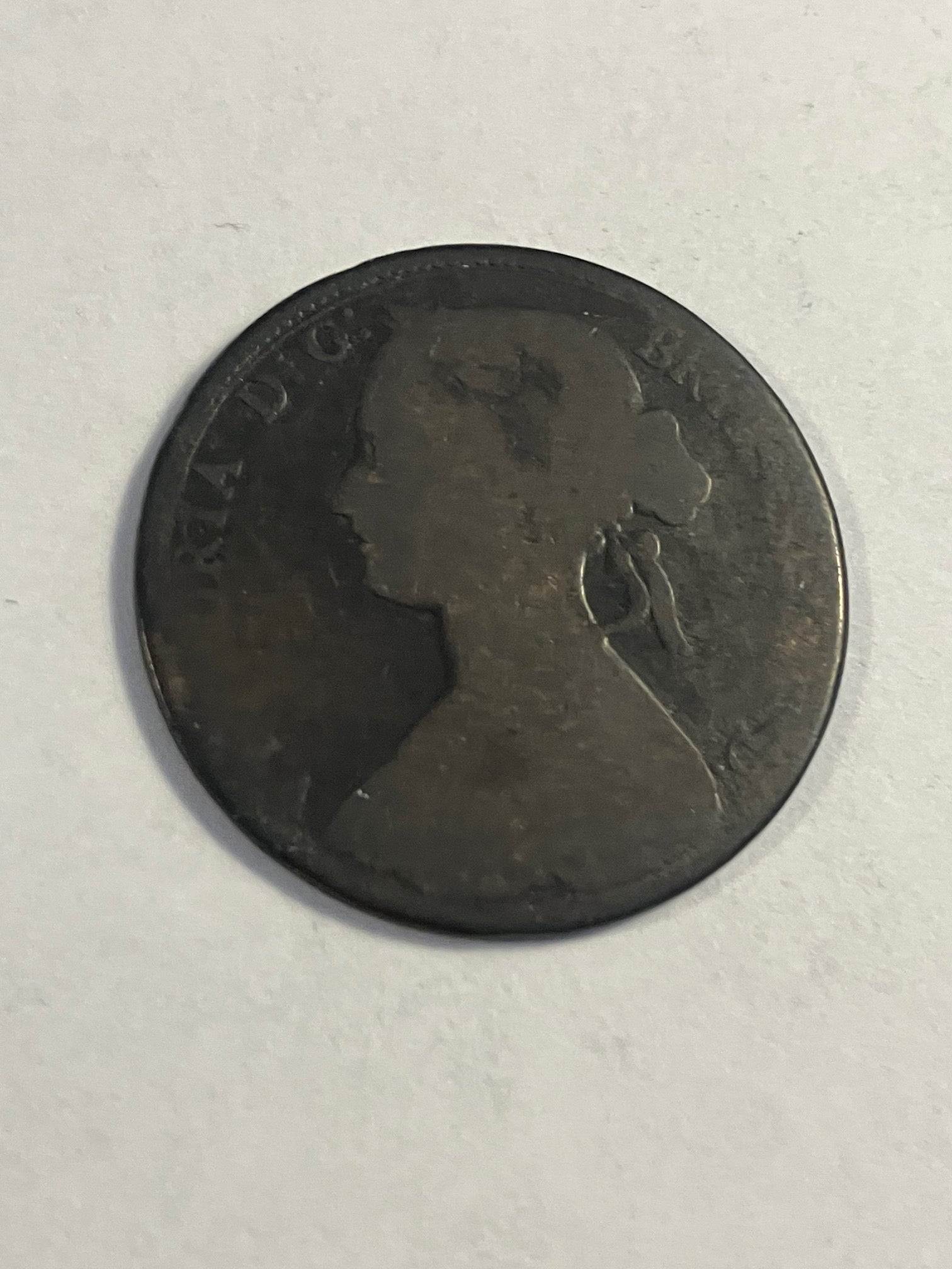 One Penny 1860 England