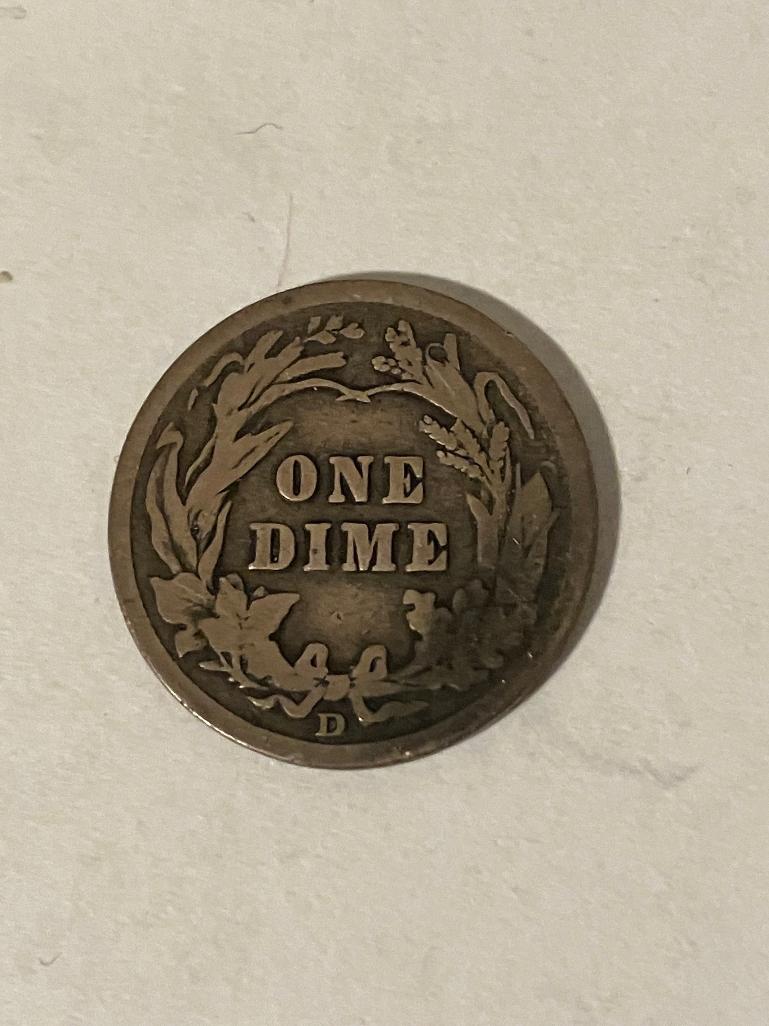 One Dime 1914D USA