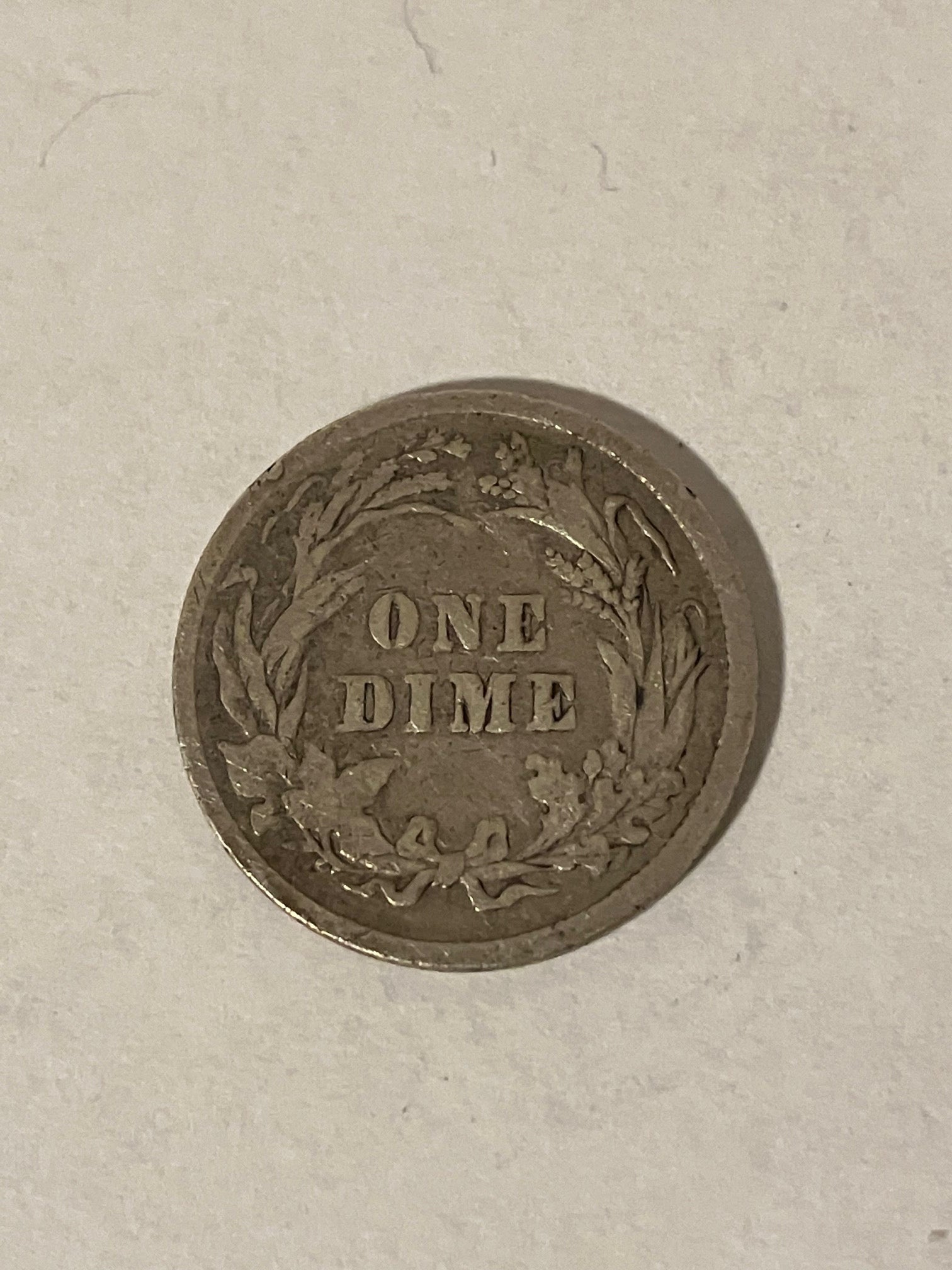 One Dime 1899 USA - Slidt