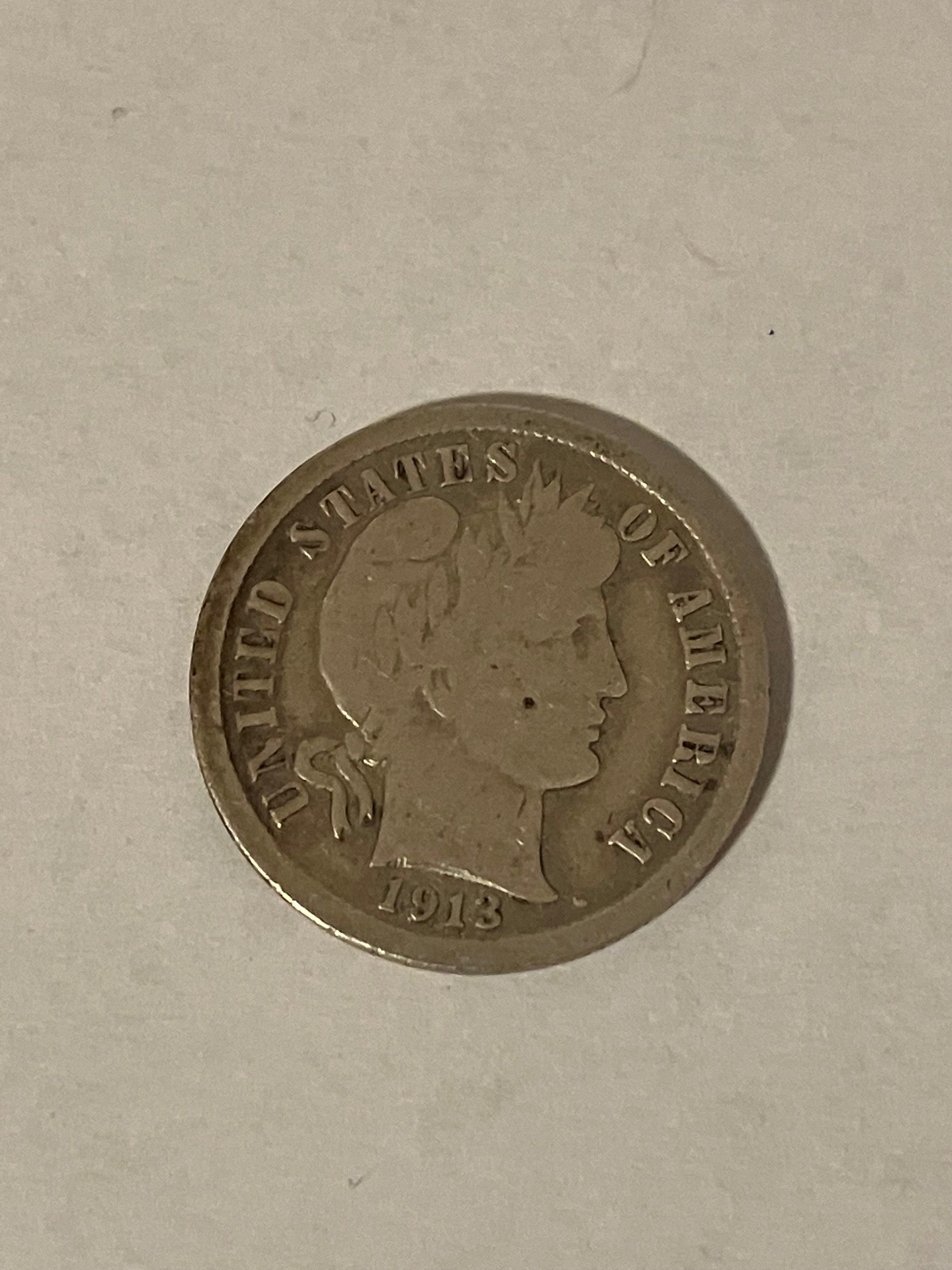 One Dime 1913 USA