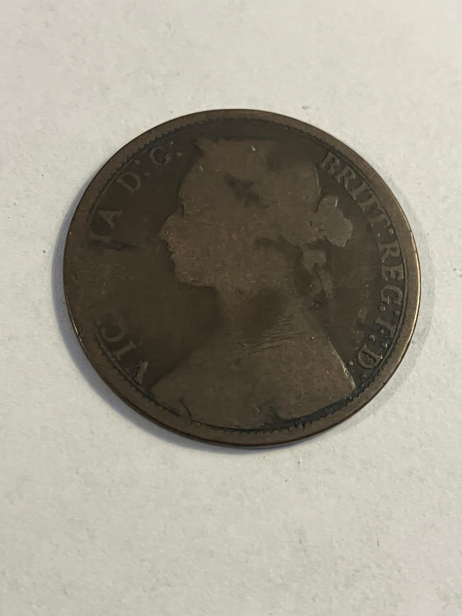 One Penny 1878 England