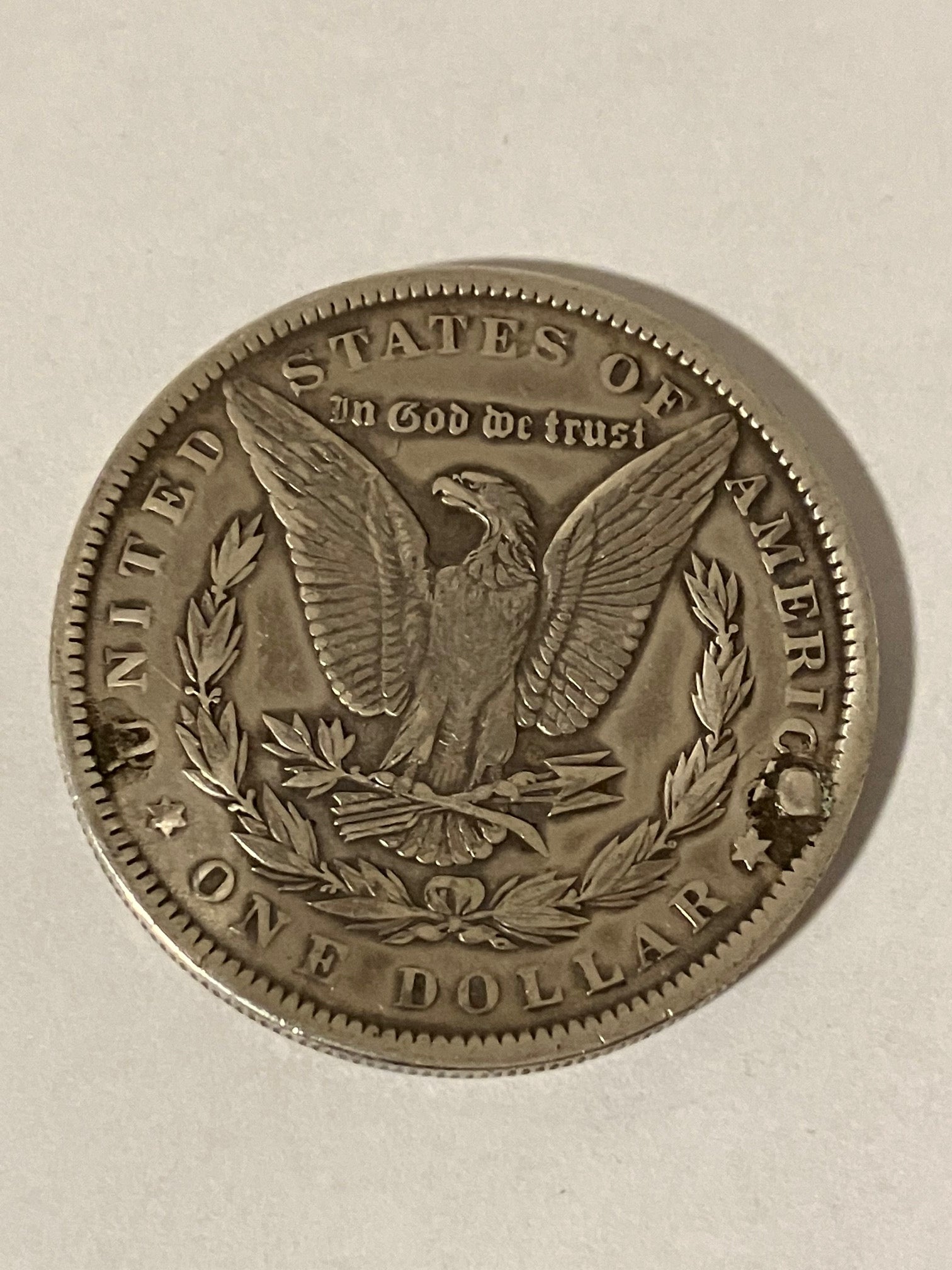 Morgan Dollar 1899 USA - Monteringsspor