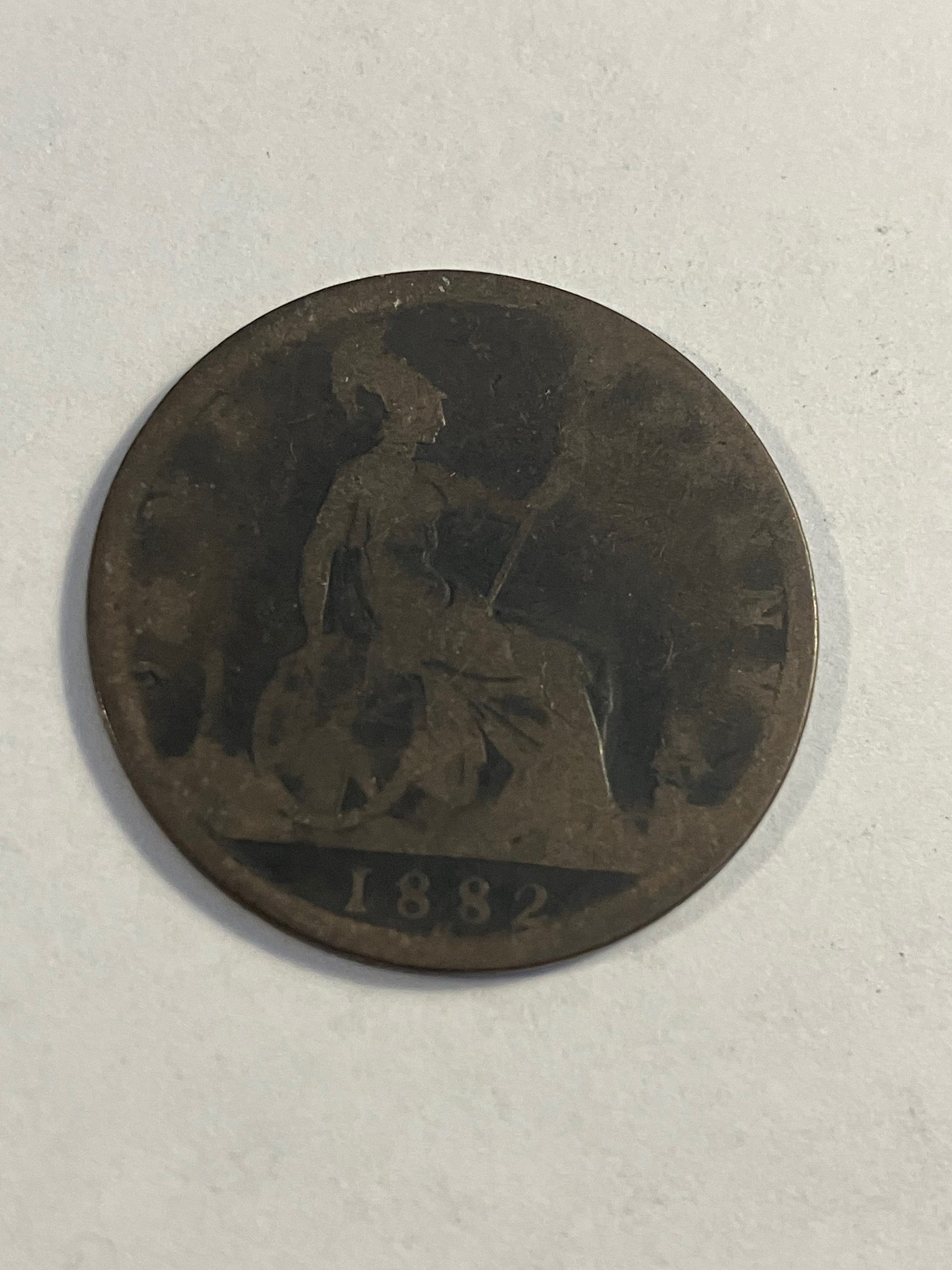 One Penny 1882 England