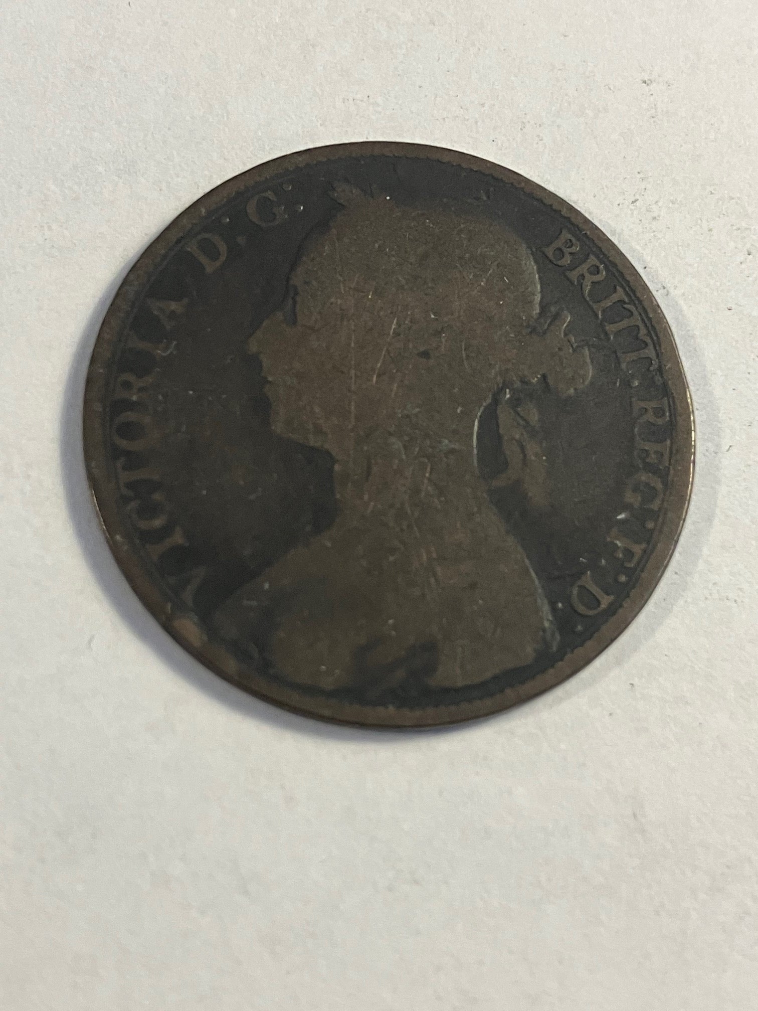 One Penny 1882 England