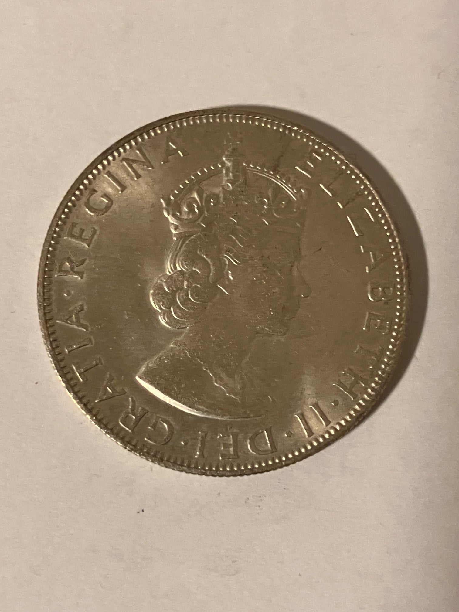 One Crown Bermuda 1964