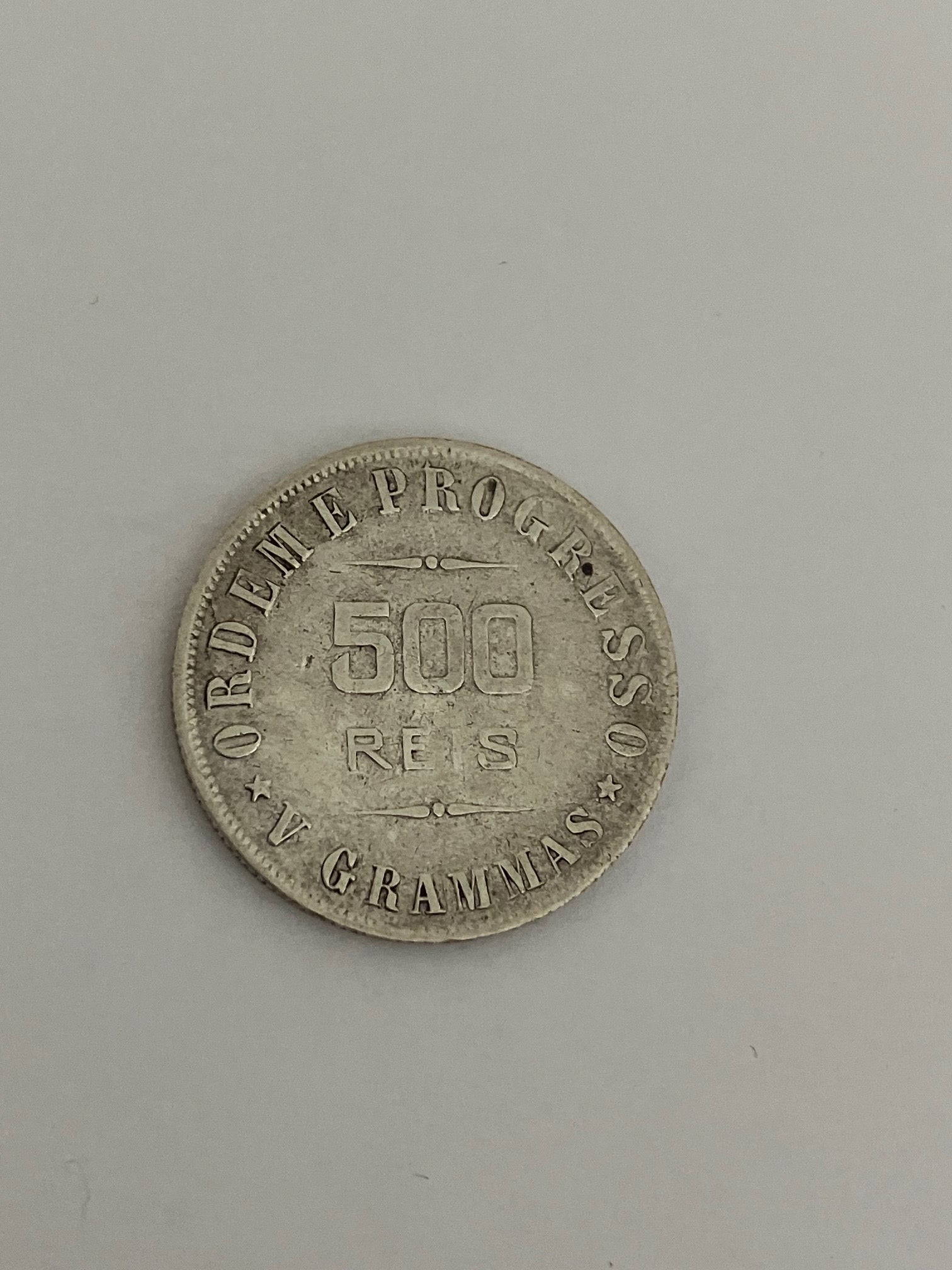500 Reis Brazil 1906