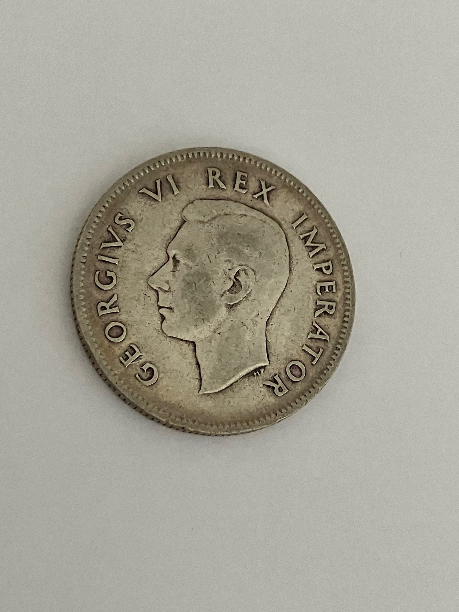 2 Shillings South Africa 1945