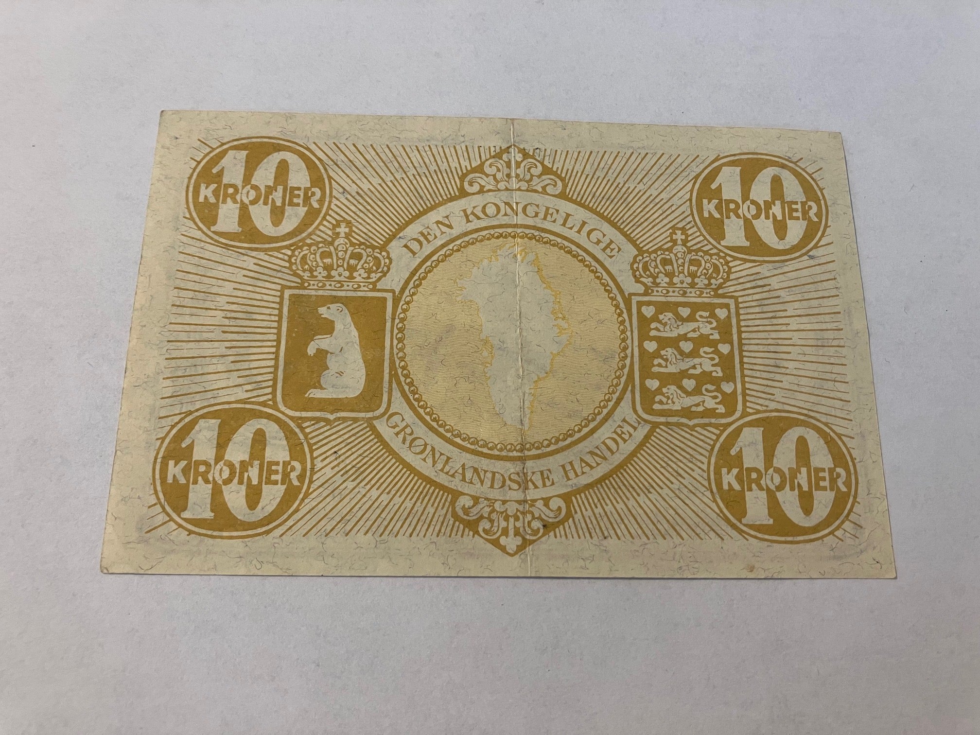 10 Kroner 1953 Grønland