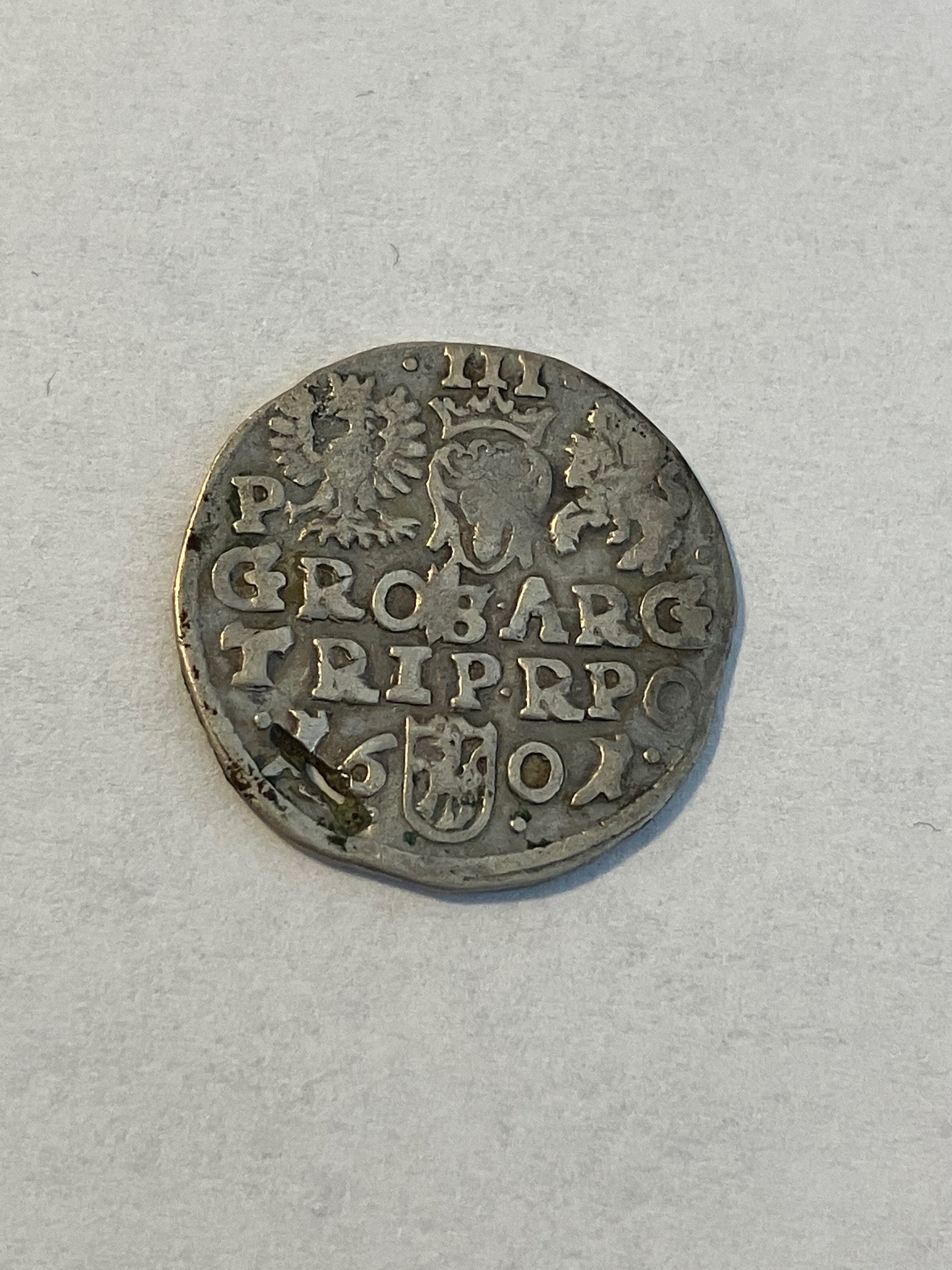 3 Groschen 1601 Poland
