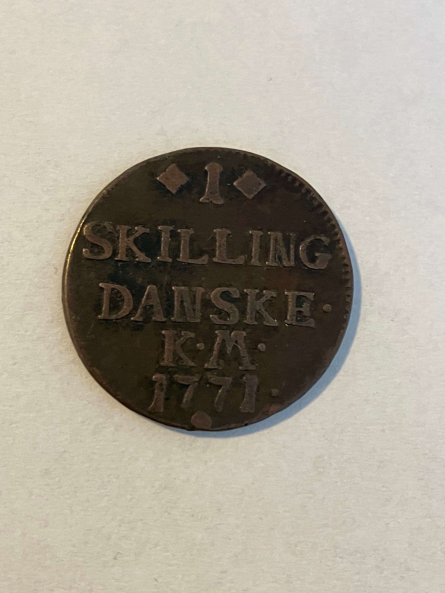 1 Skilling 1771