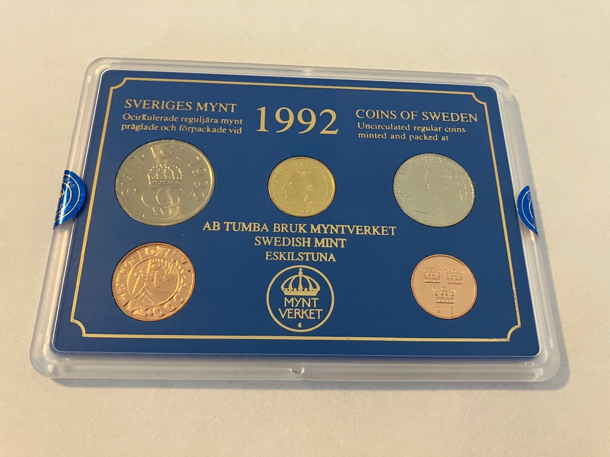 Swedish Coin Set 1992
