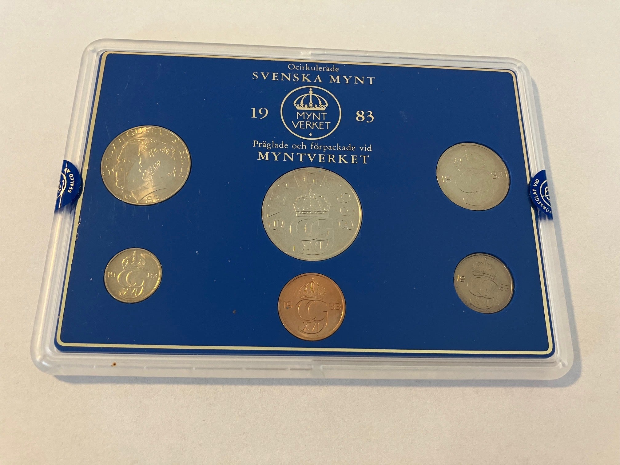 Swedish Coin Set 1983