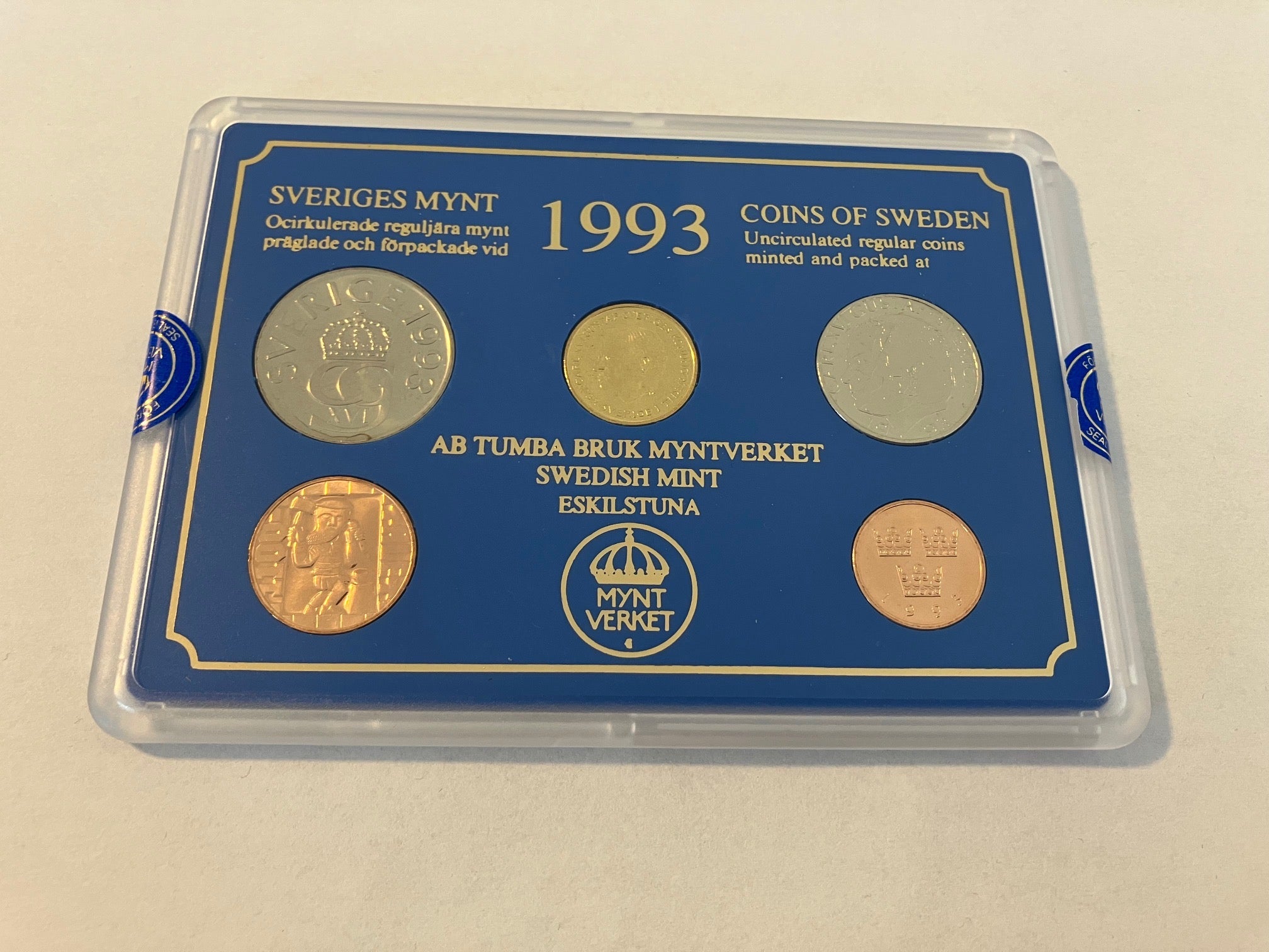 Swedish Coin Set 1993