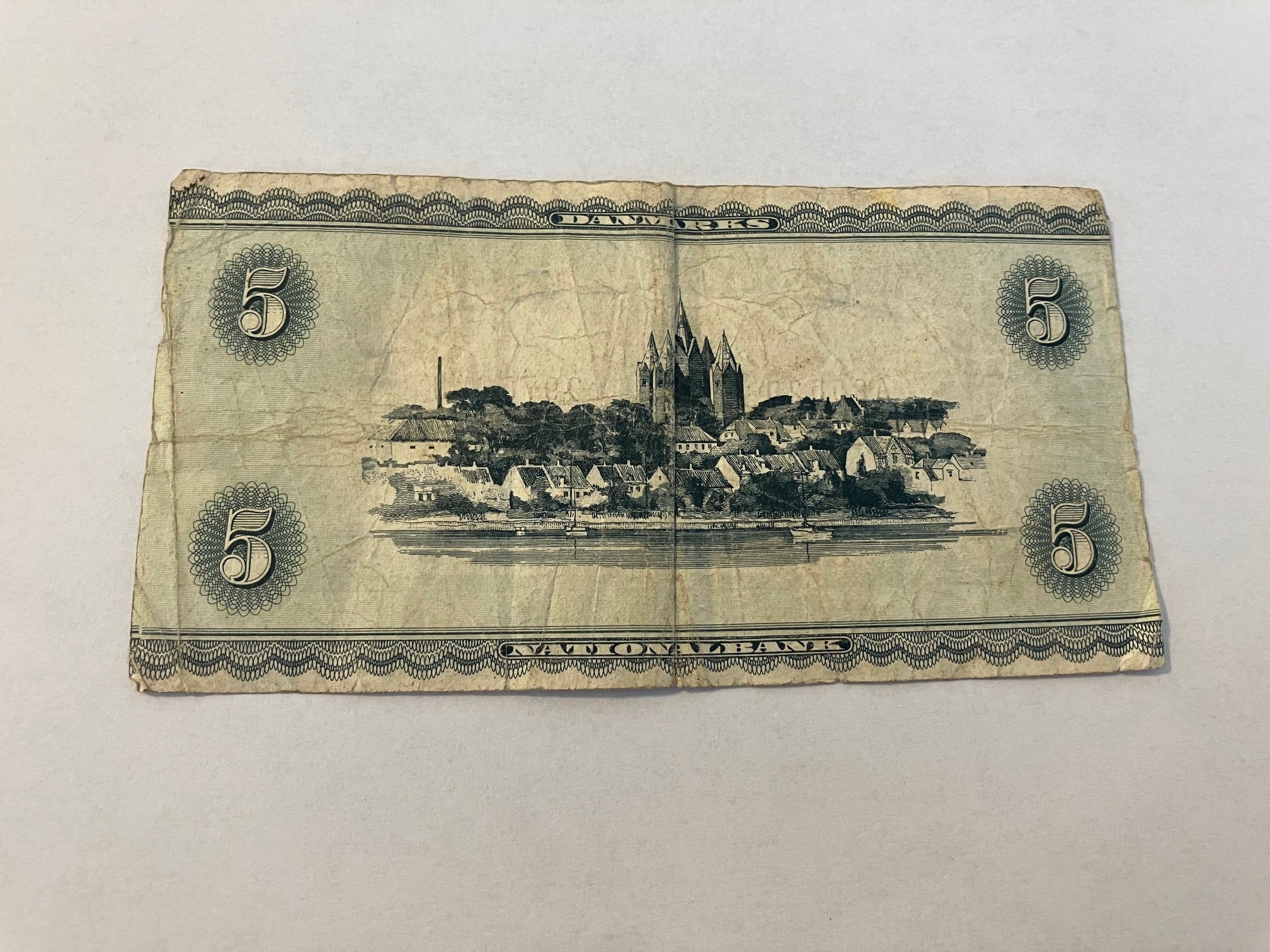 5 Kroner 1955 - Dårlig stand