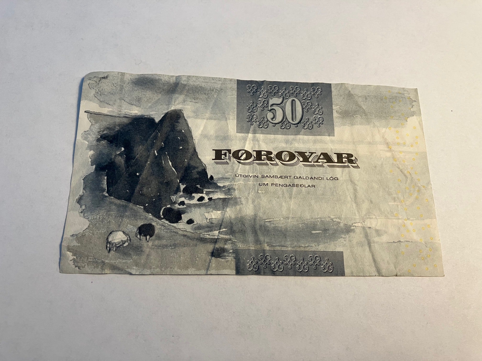 50 Kronur Færøerne