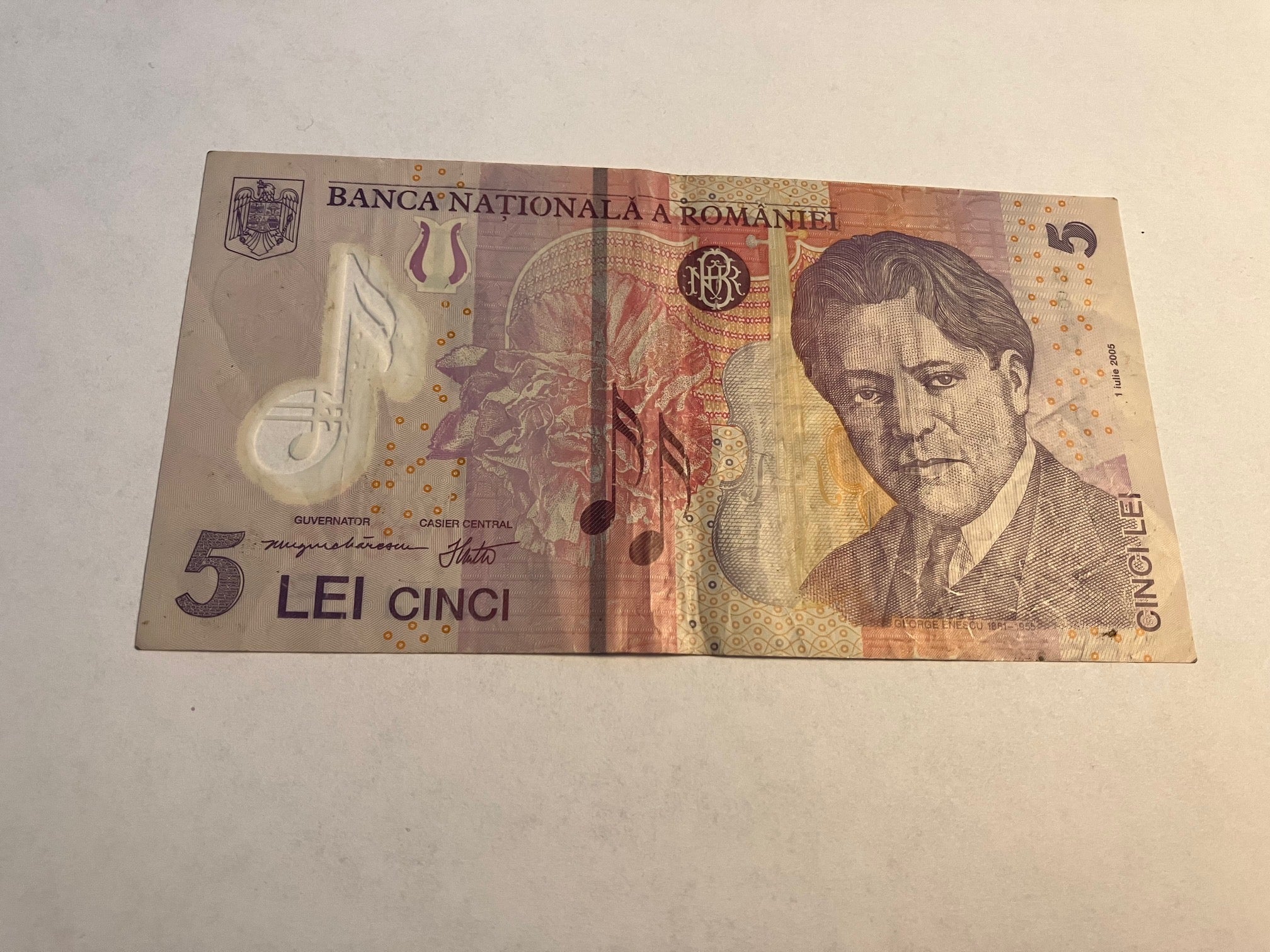 5 Lei Romania