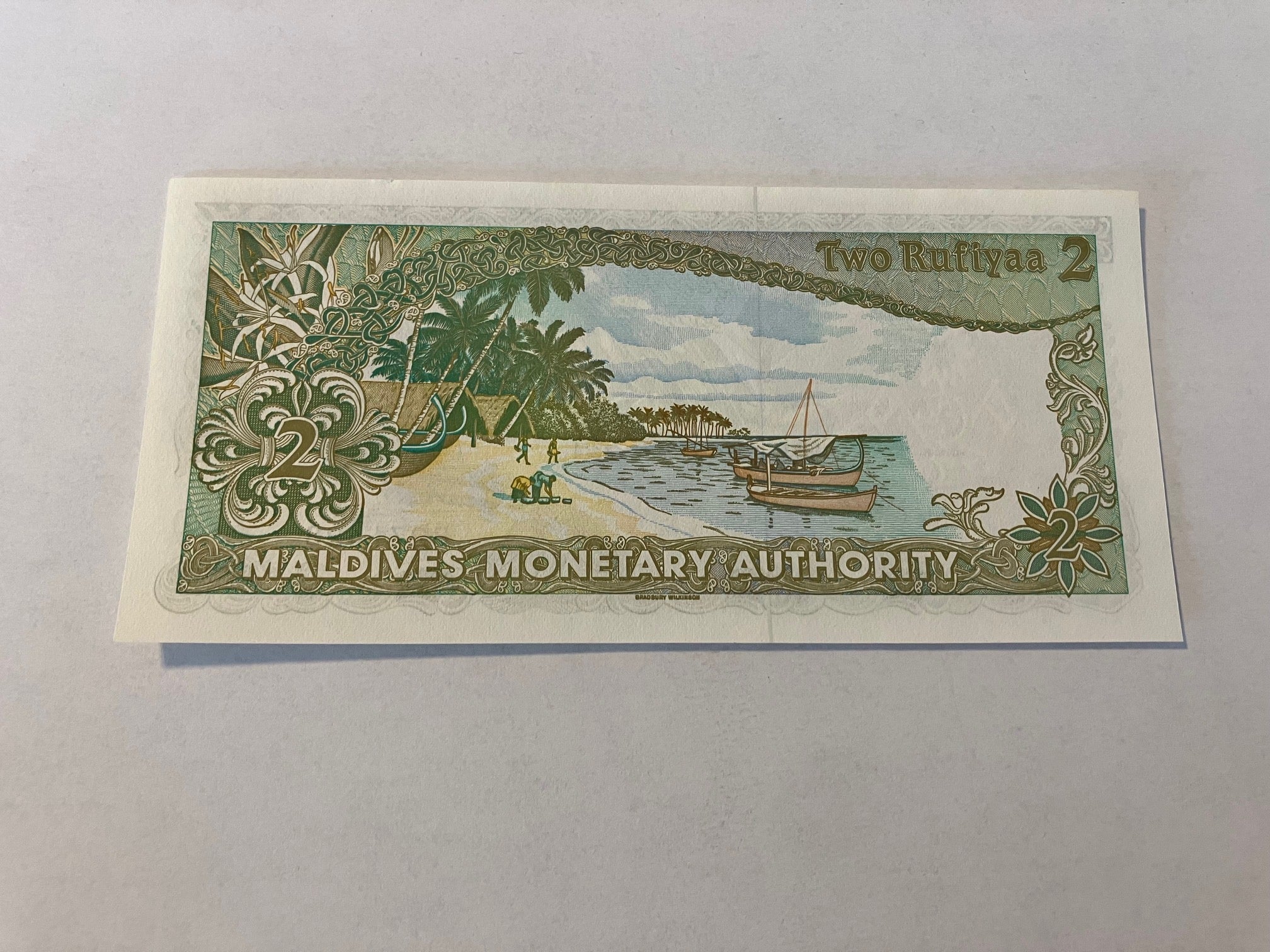 2 Rufiyaa Maldives 1983