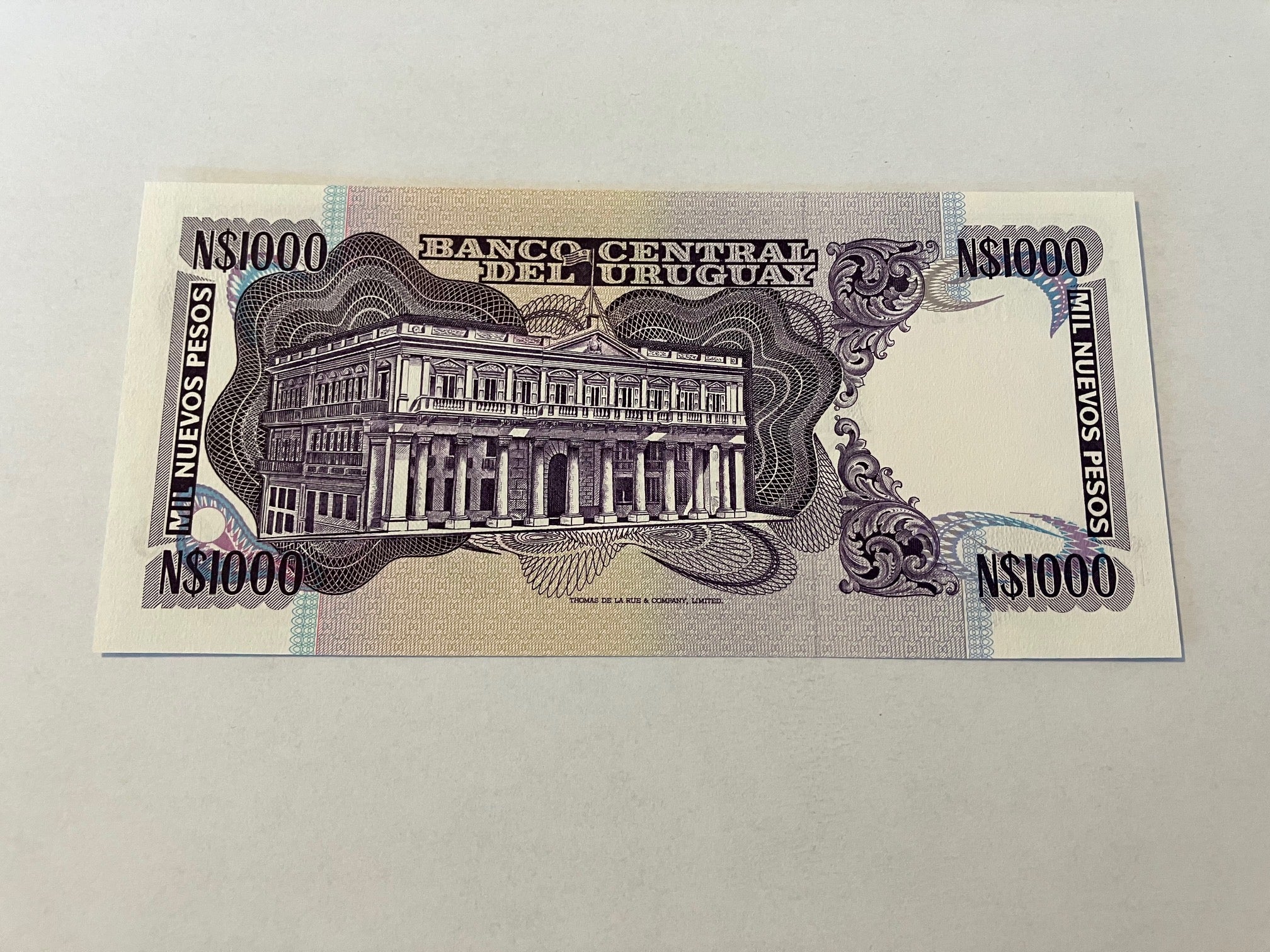 1000 Nuevos Pesos Uruguay