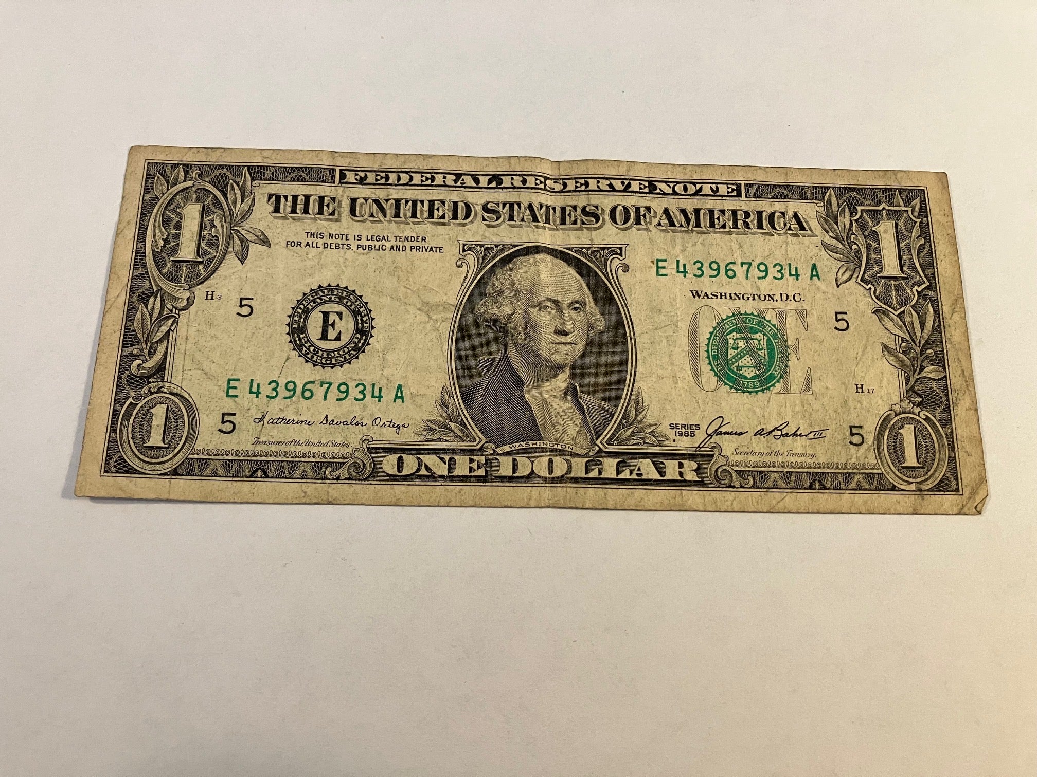 1 Dollar 1985 USA