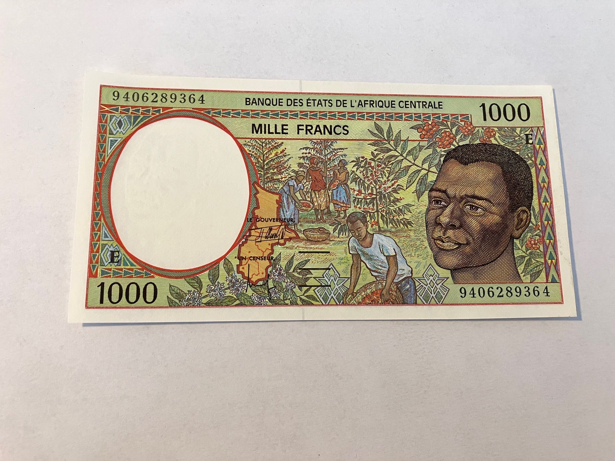 1000 Francs Central African States