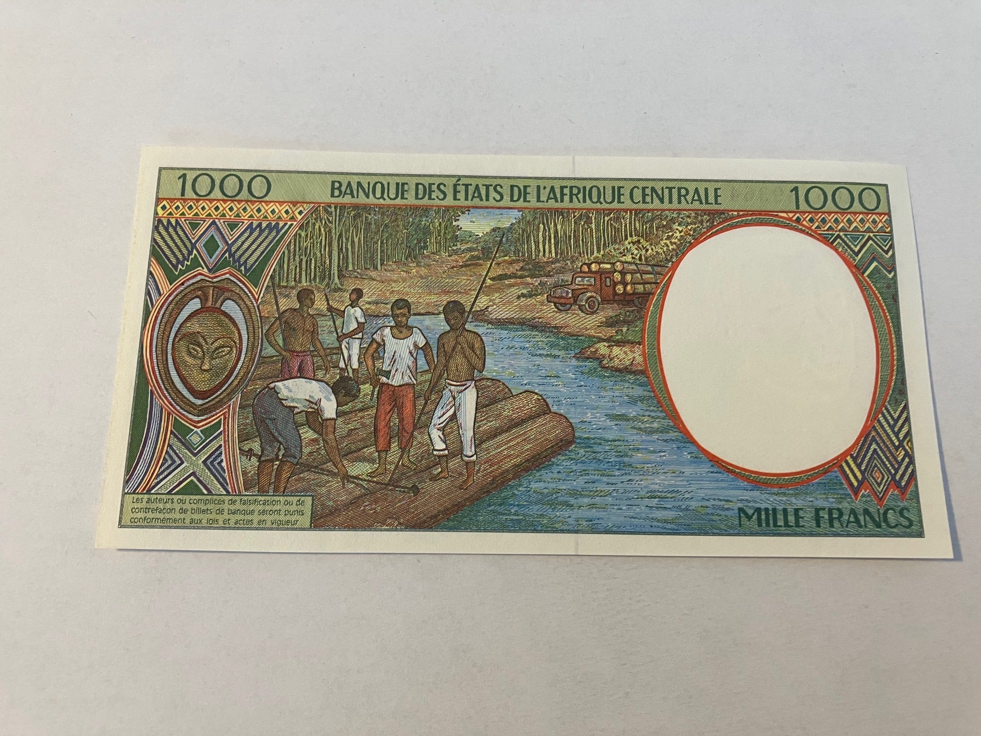 1000 Francs Central African States