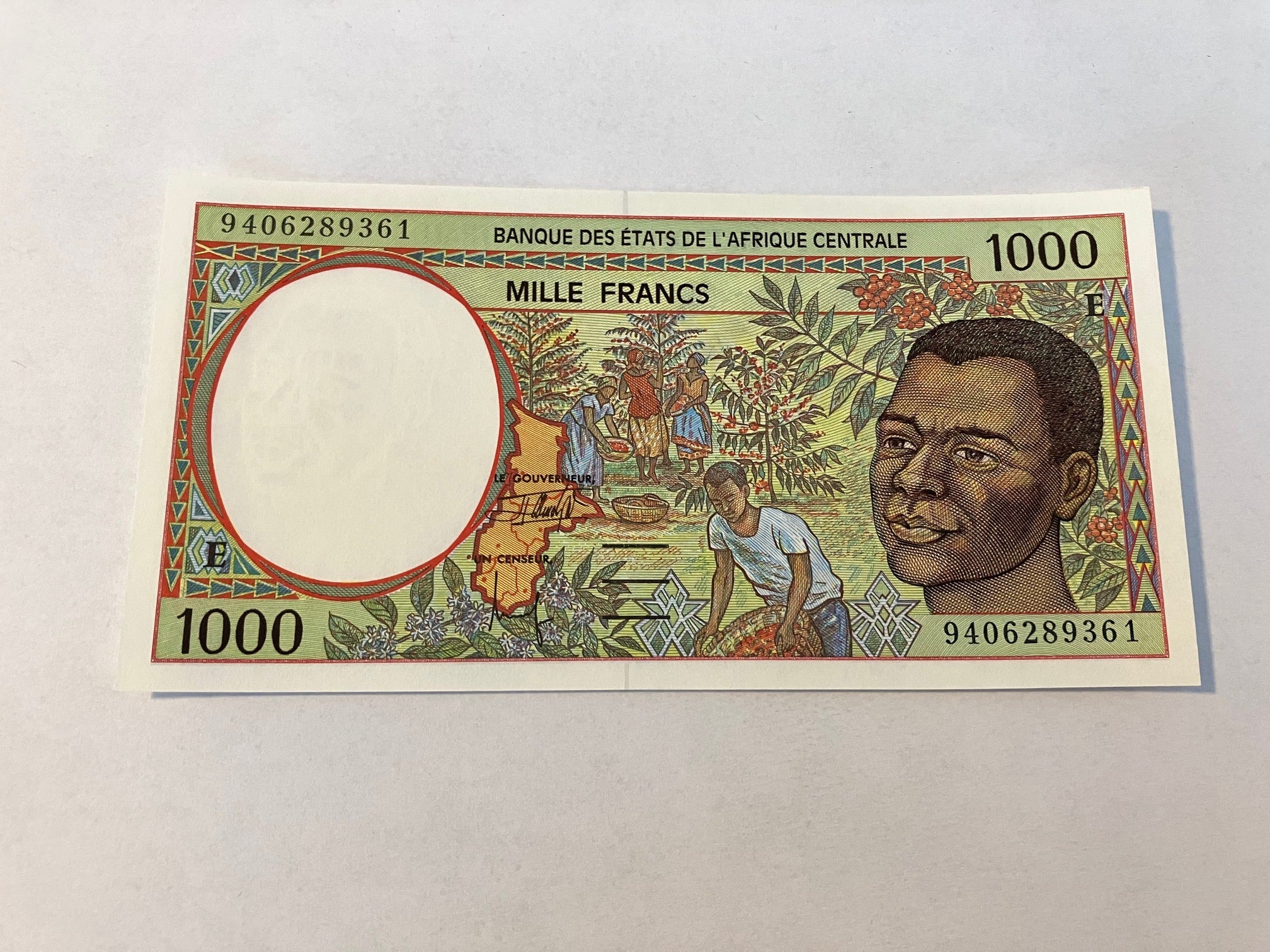 1000 Francs Central African States