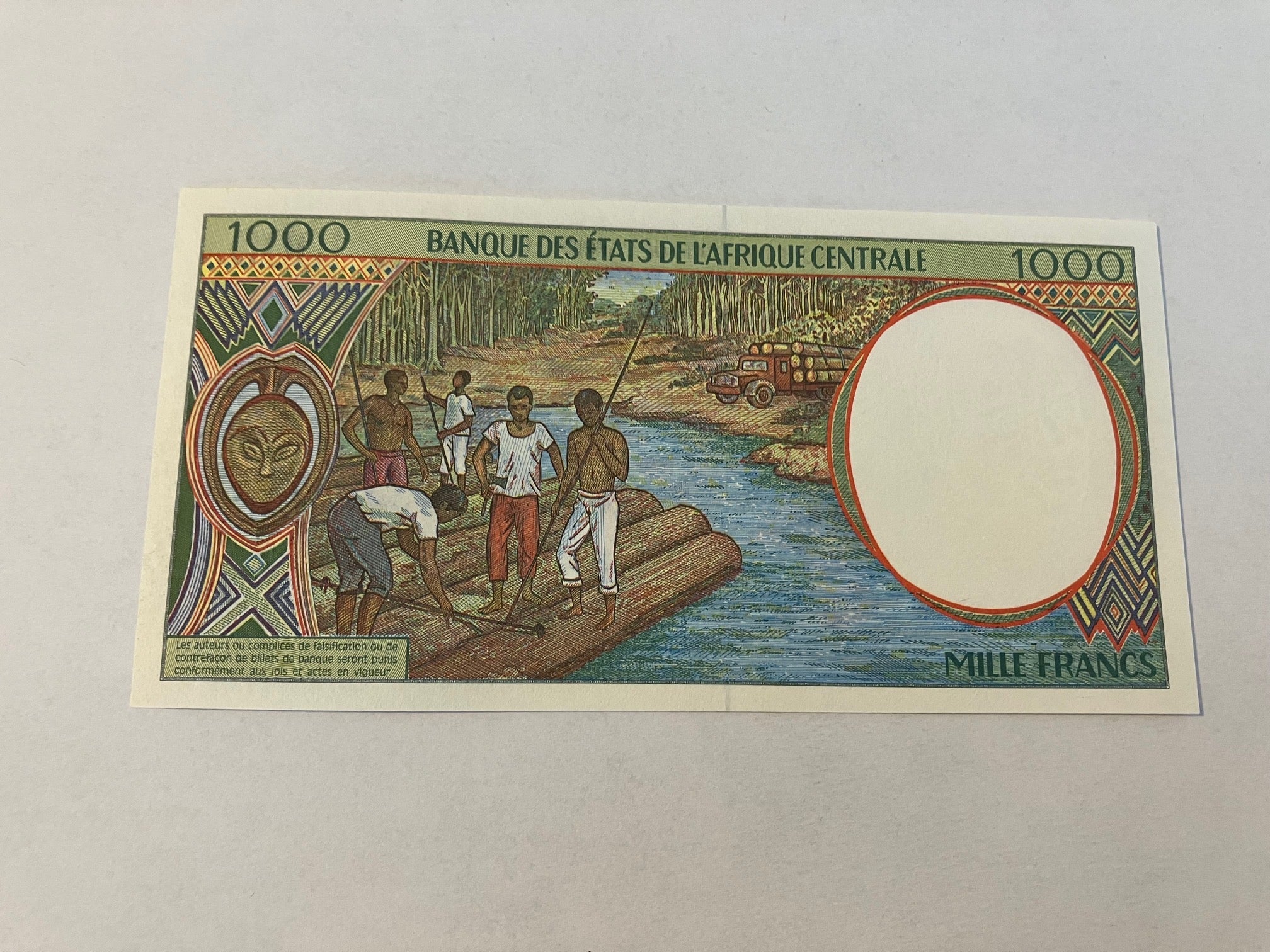 1000 Francs Central African States