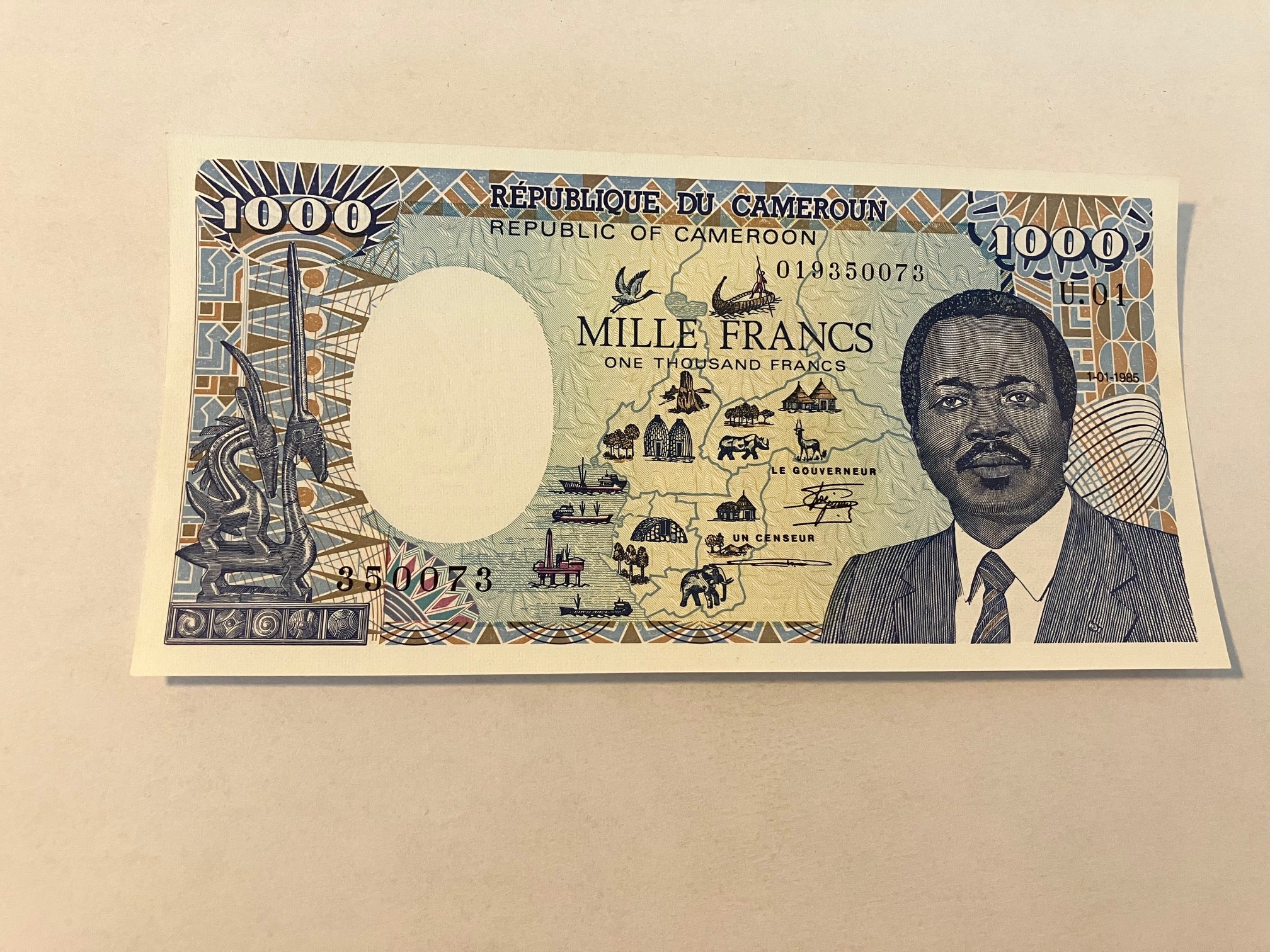 1000 Francs Cameroon