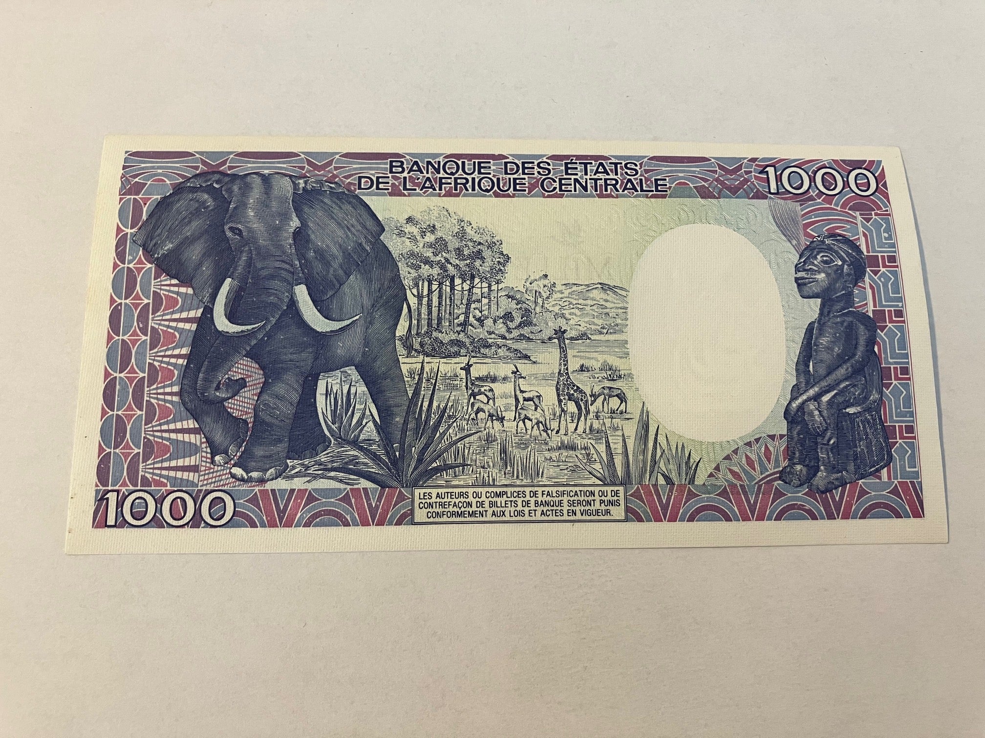 1000 Francs Cameroon