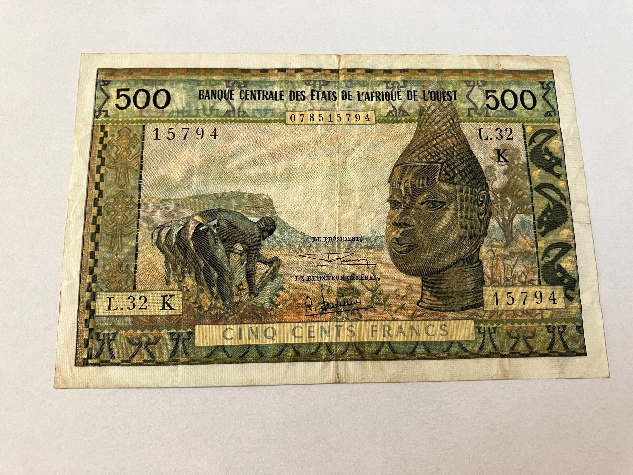 500 Francs West African States