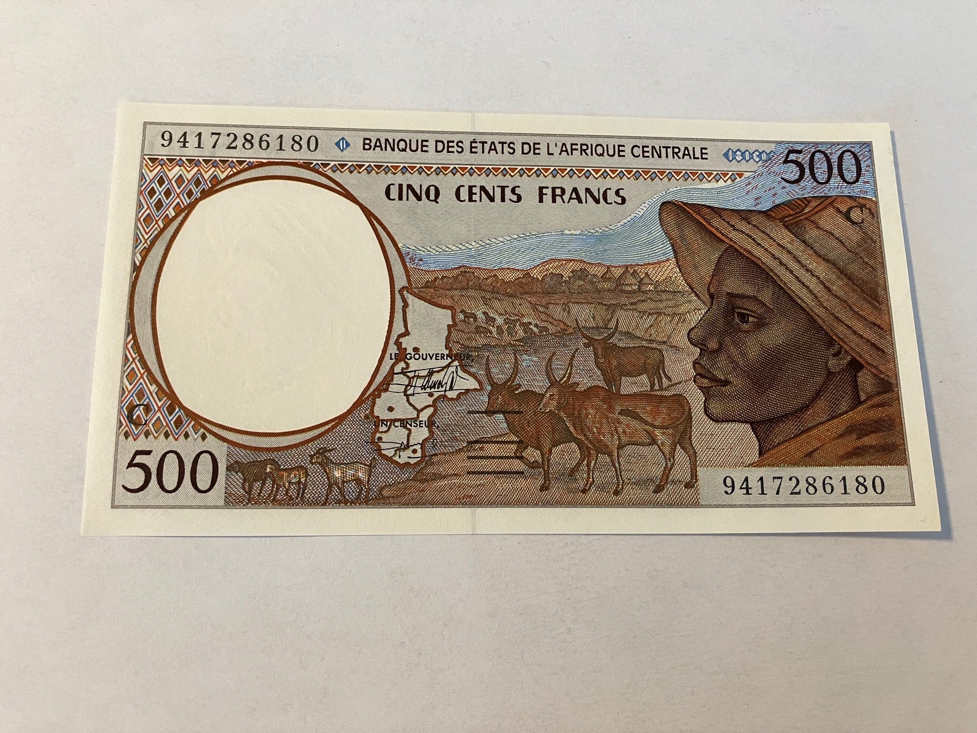500 Francs Central African States