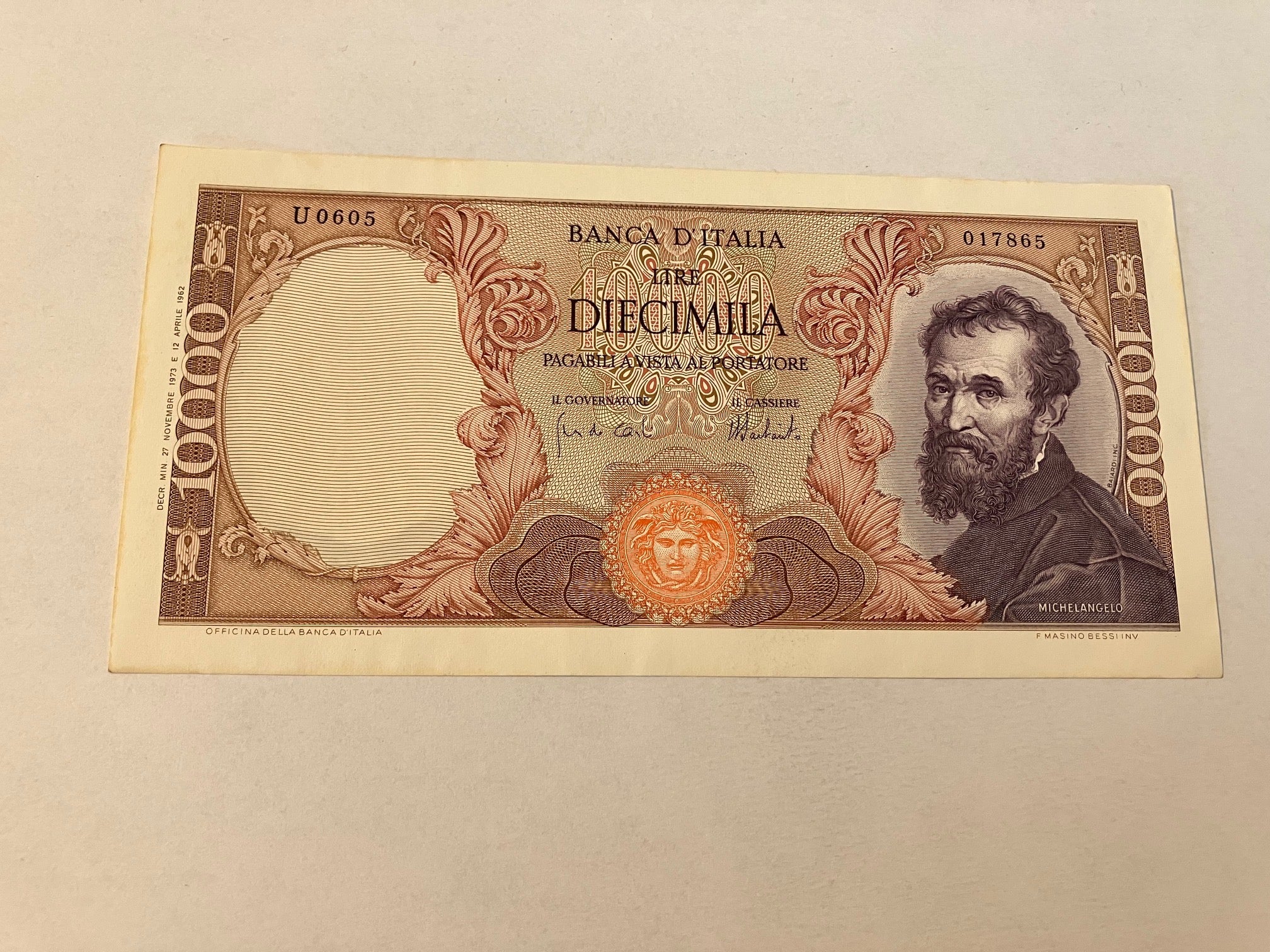 10000 Lire Italy